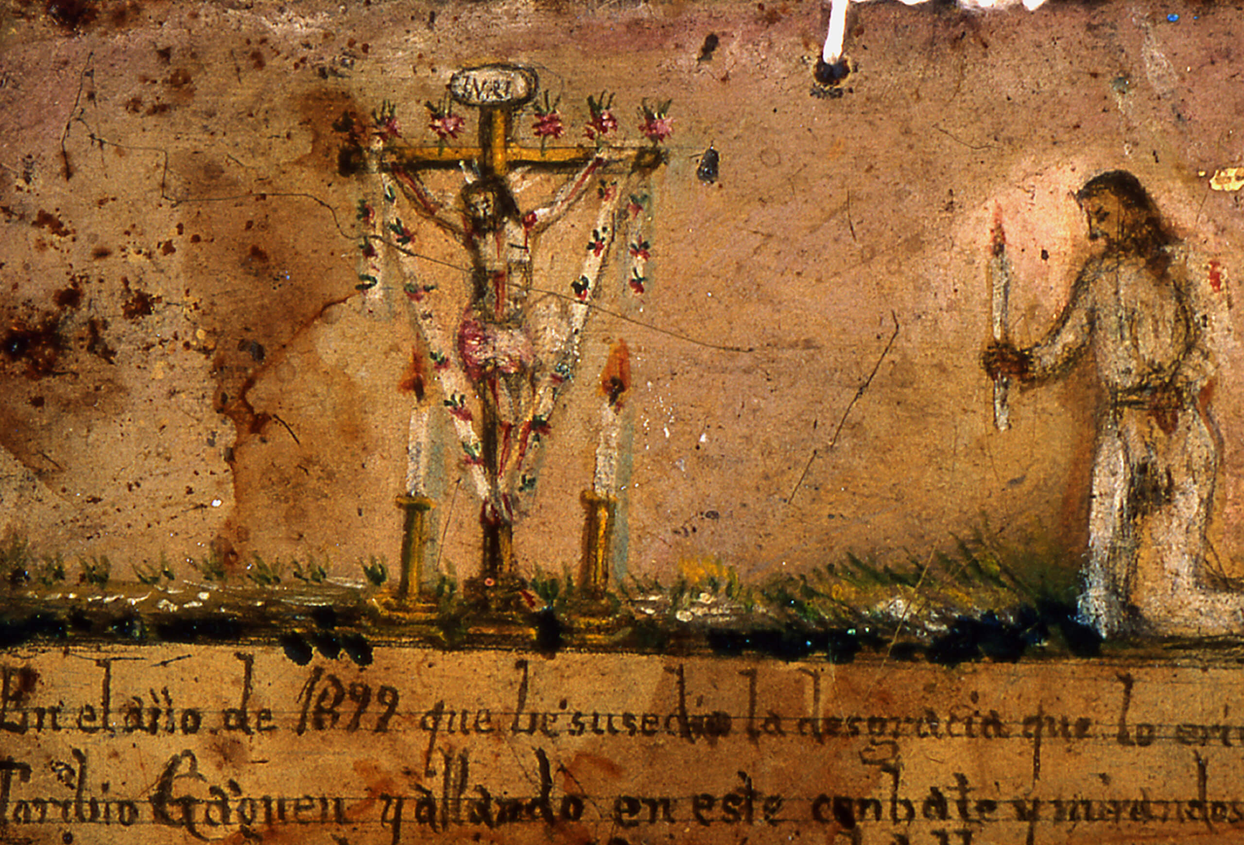 Retablo al Señor del Llanito | Salas de Arte Virreinal y Siglo XIX | Museo Amparo, Puebla