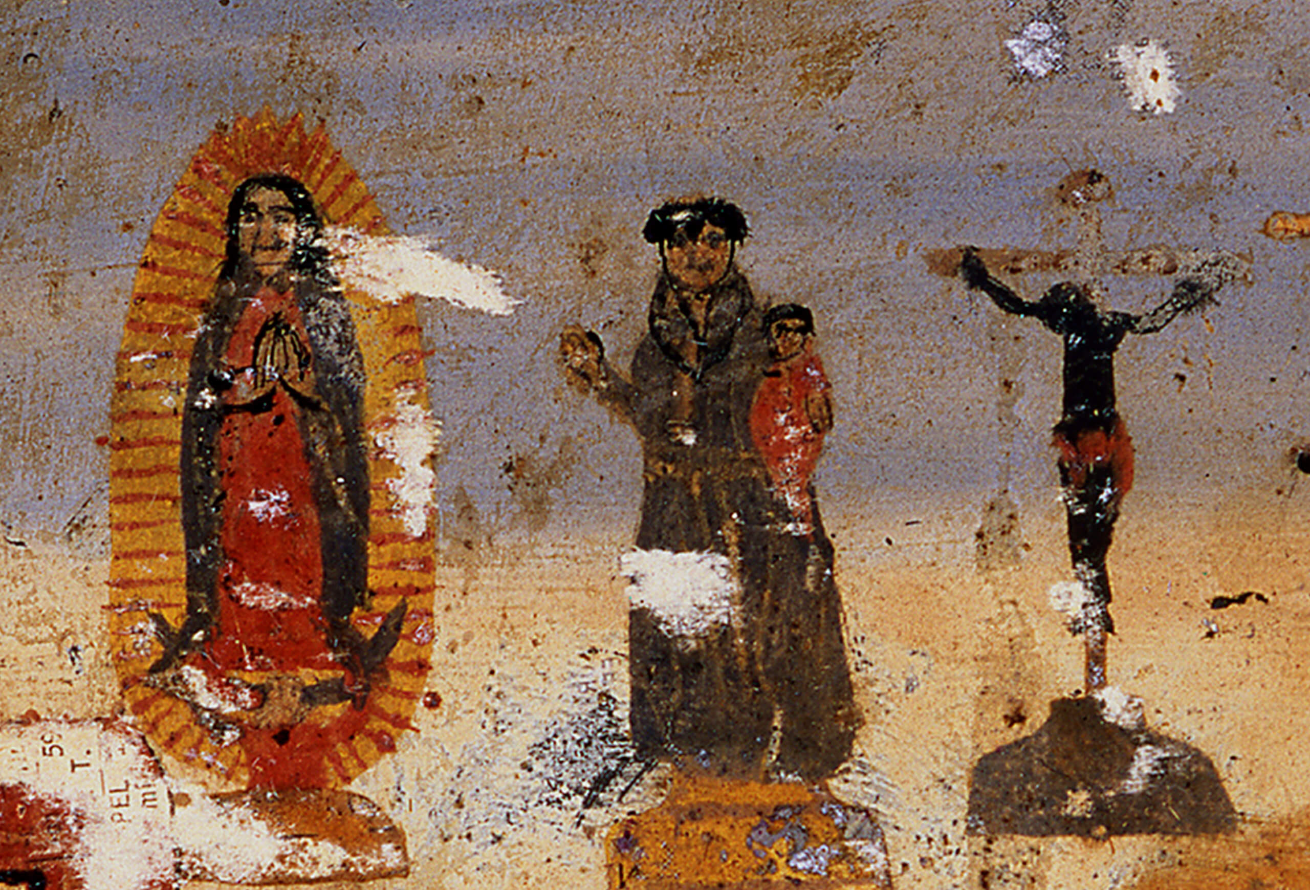 Retablo a la Santa Cruz de Culiacán  | Salas de Arte Virreinal y Siglo XIX | Museo Amparo, Puebla