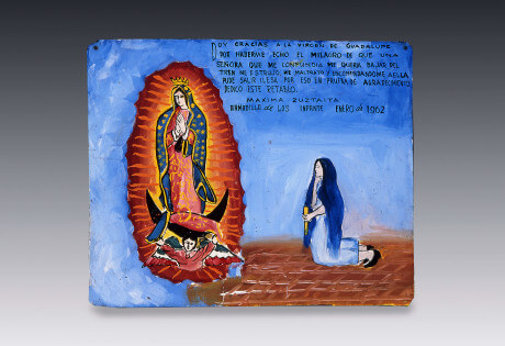 Retablo a la Virgen de Guadalupe