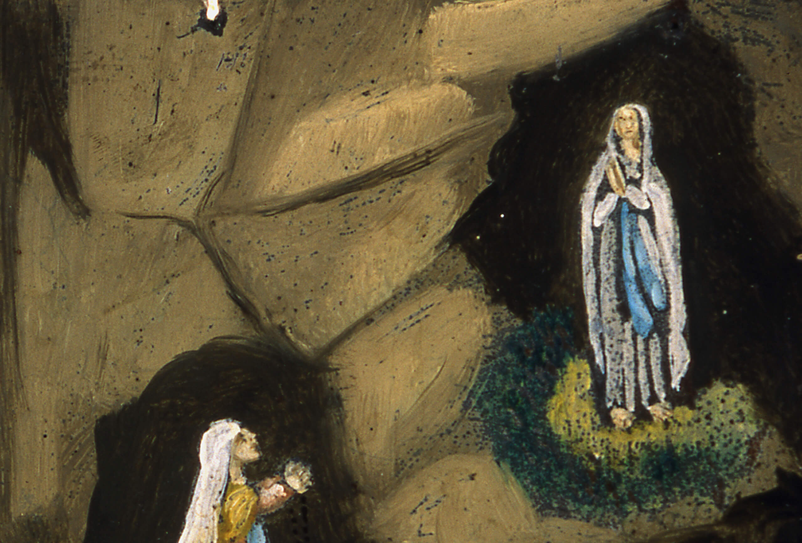 Retablo a la Virgen de Lourdes | Salas de Arte Virreinal y Siglo XIX | Museo Amparo, Puebla