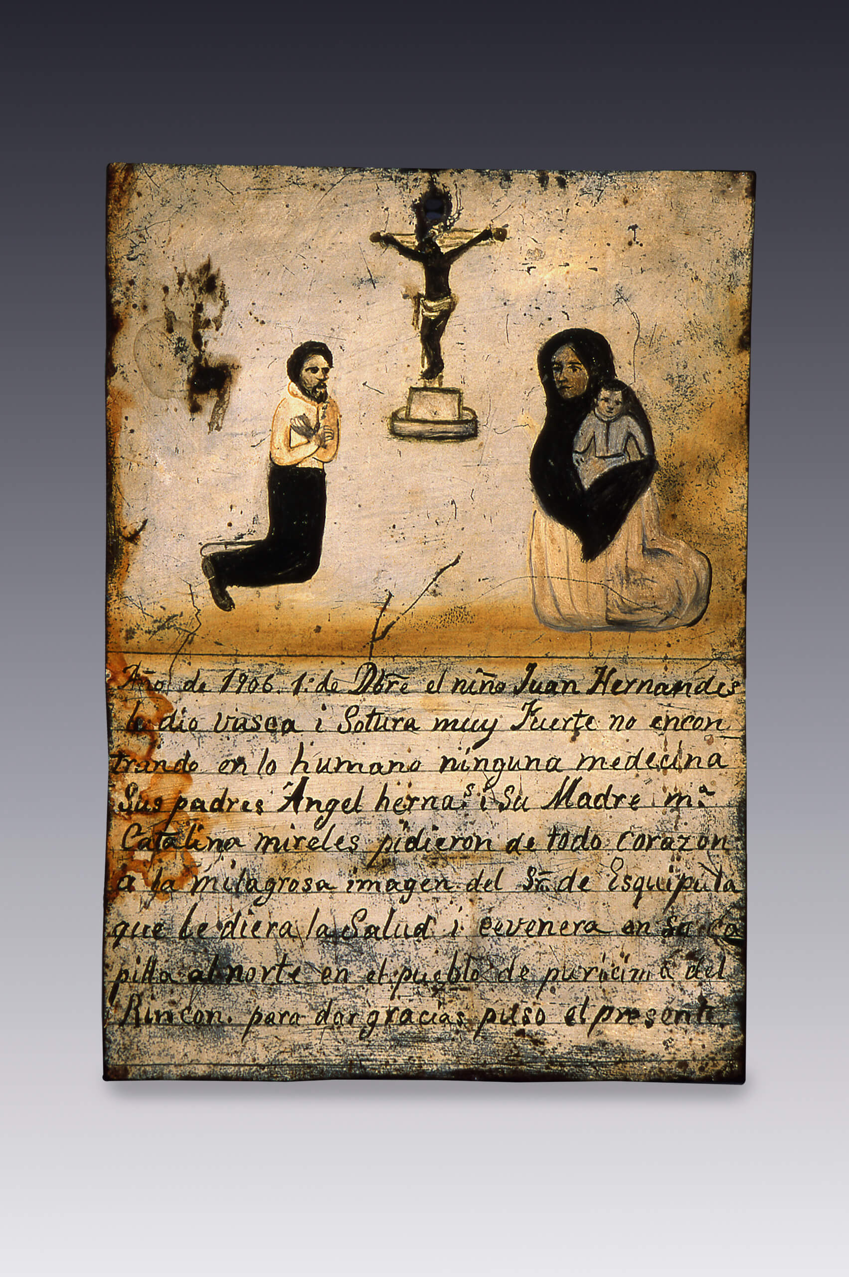 Retablo al Señor de Esquipulas | Salas de Arte Virreinal y Siglo XIX | Museo Amparo, Puebla