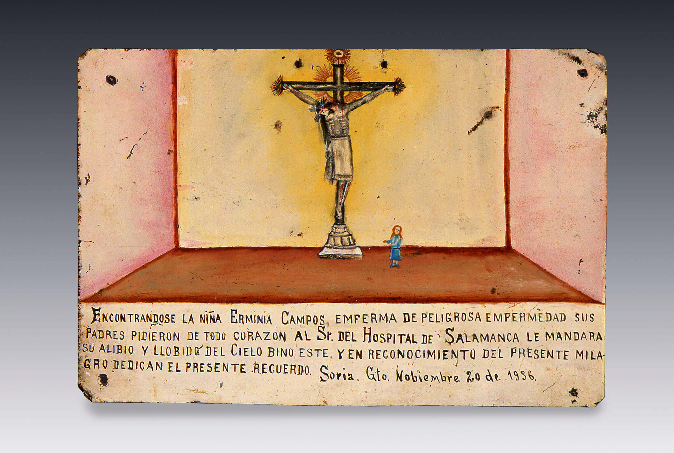 Retablo al Señor del Hospital | Salas de Arte Virreinal y Siglo XIX | Museo Amparo, Puebla