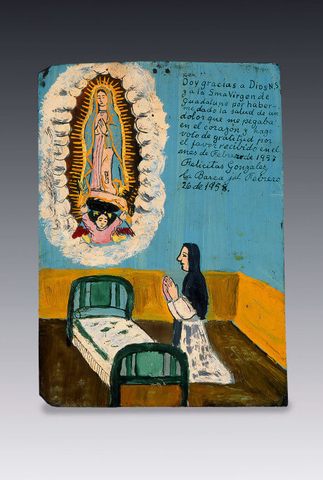 Retablo a la Virgen de Guadalupe