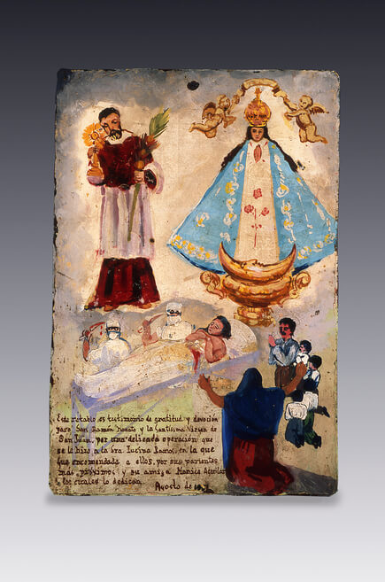 Retablo a San Ramón Nonato y Nuestra Señora de San Juan de los Lagos