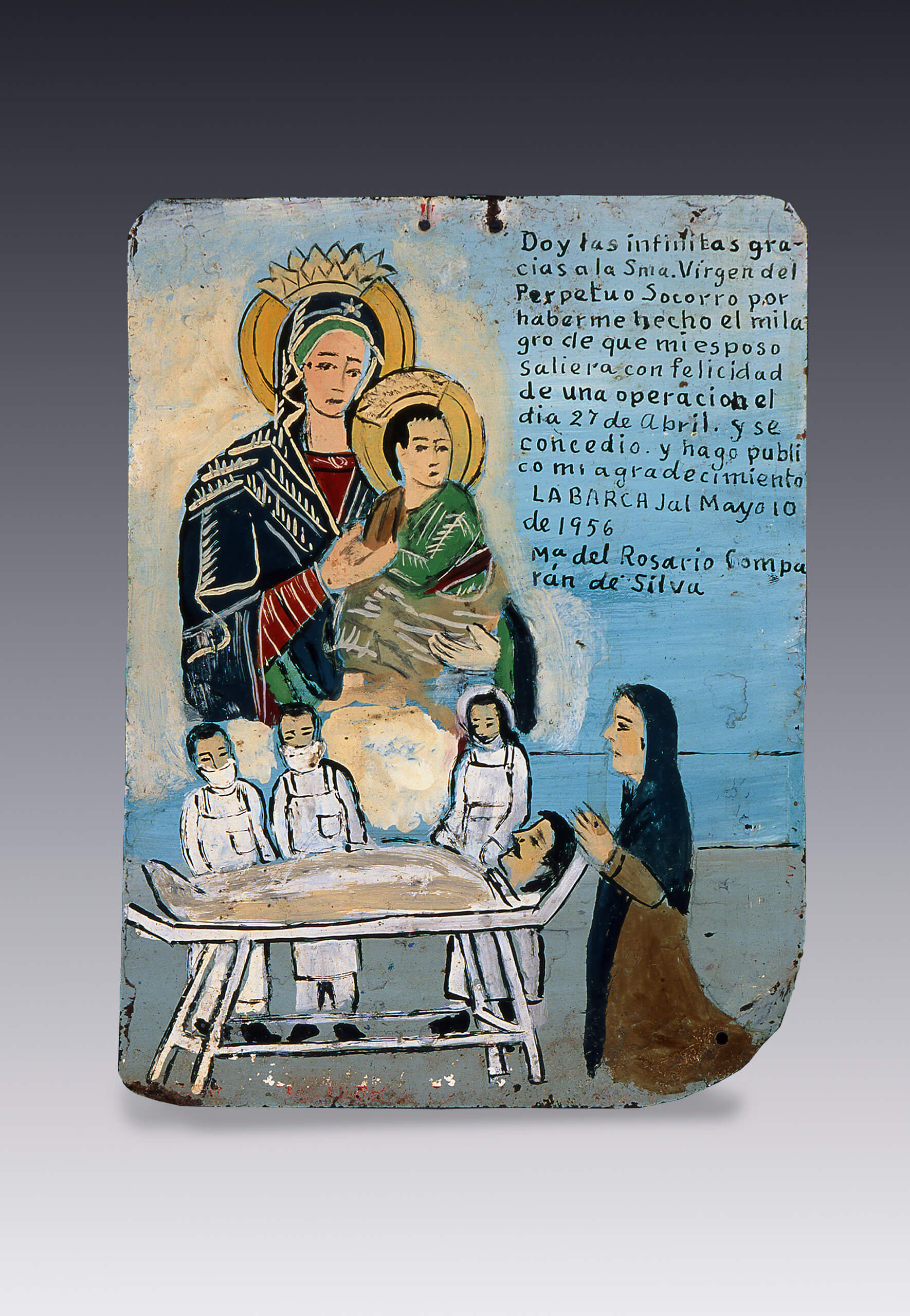 Retablo a la Virgen del Perpetuo Socorro | Salas de Arte Virreinal y Siglo XIX | Museo Amparo, Puebla