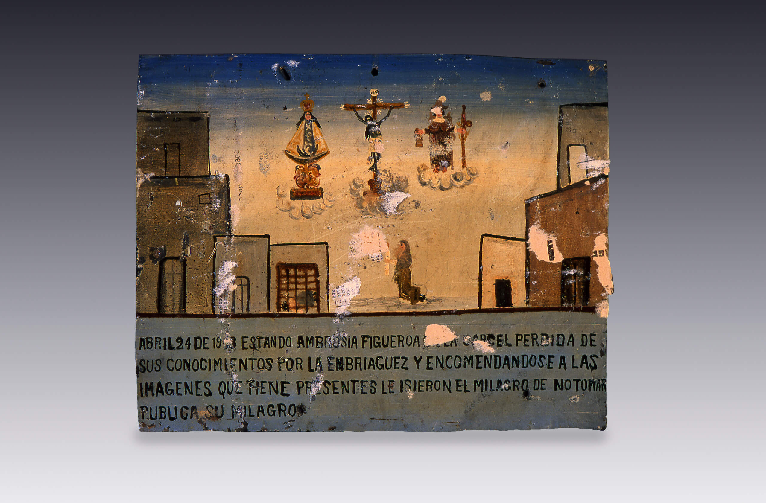 Retablo al Señor del Hospital y a la Virgen de San Juan de los Lagos | Salas de Arte Virreinal y Siglo XIX | Museo Amparo, Puebla