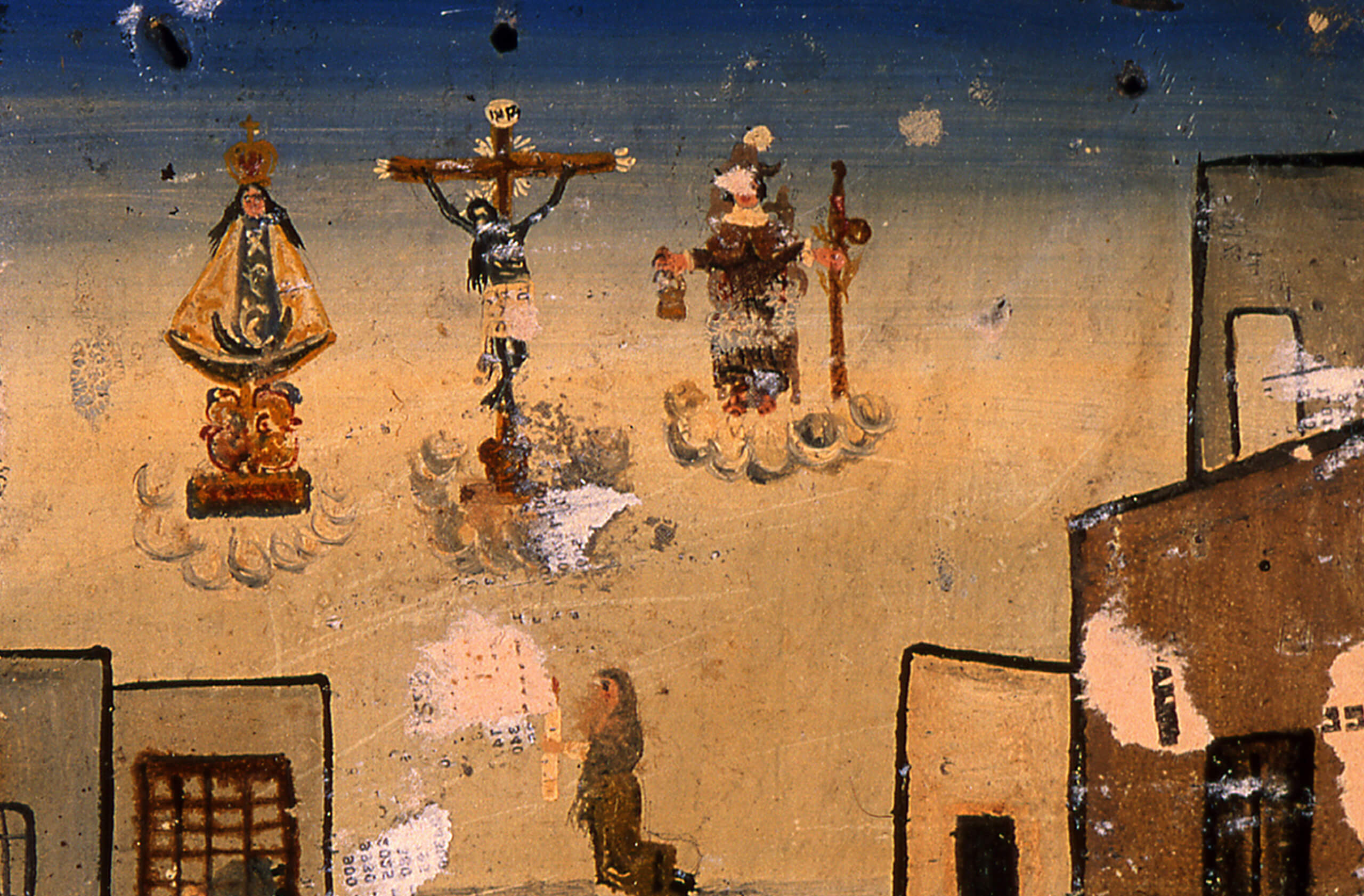 Retablo al Señor del Hospital y a la Virgen de San Juan de los Lagos | Salas de Arte Virreinal y Siglo XIX | Museo Amparo, Puebla