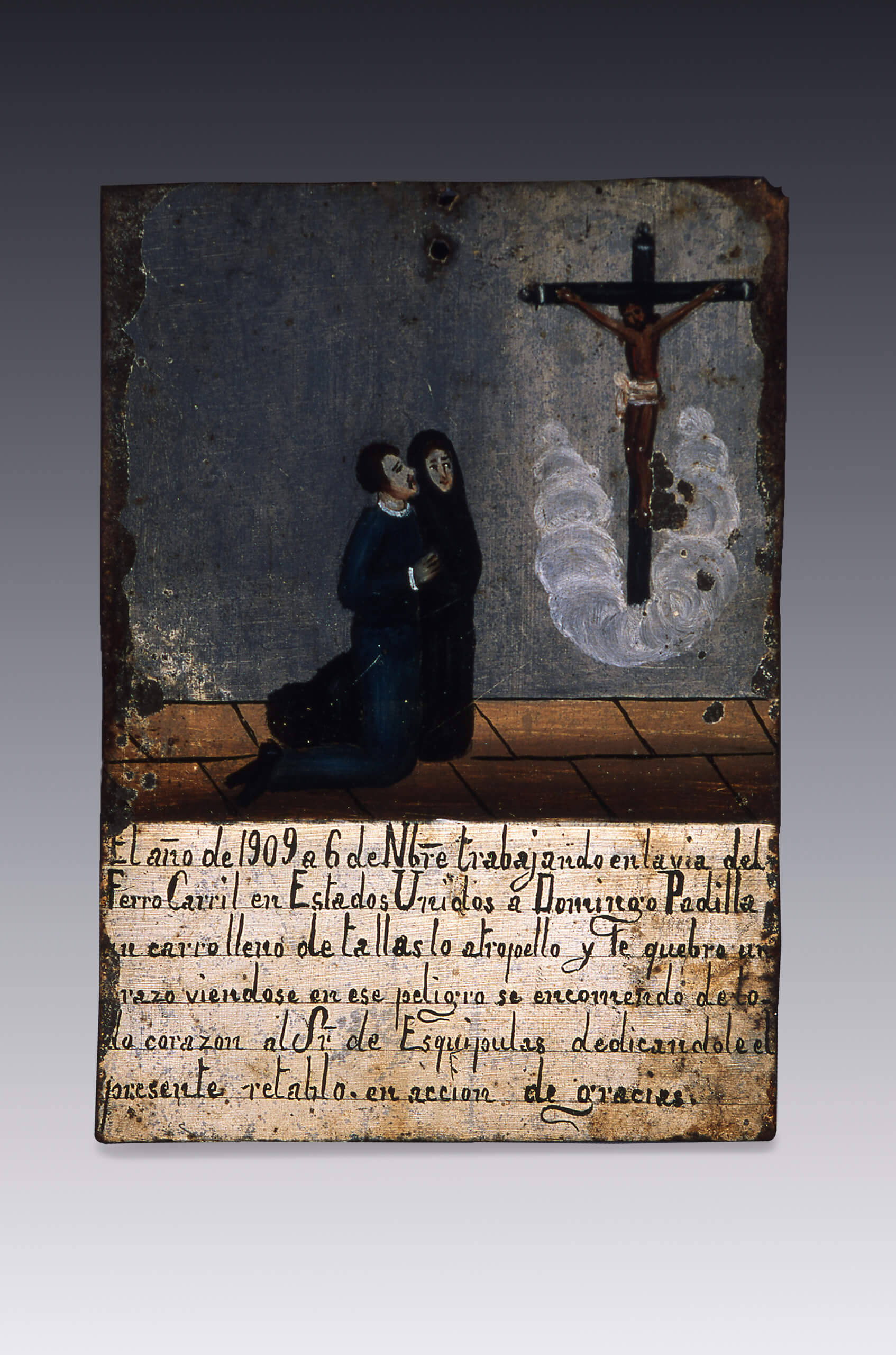 Retablo al Señor de Esquipulas | Salas de Arte Virreinal y Siglo XIX | Museo Amparo, Puebla