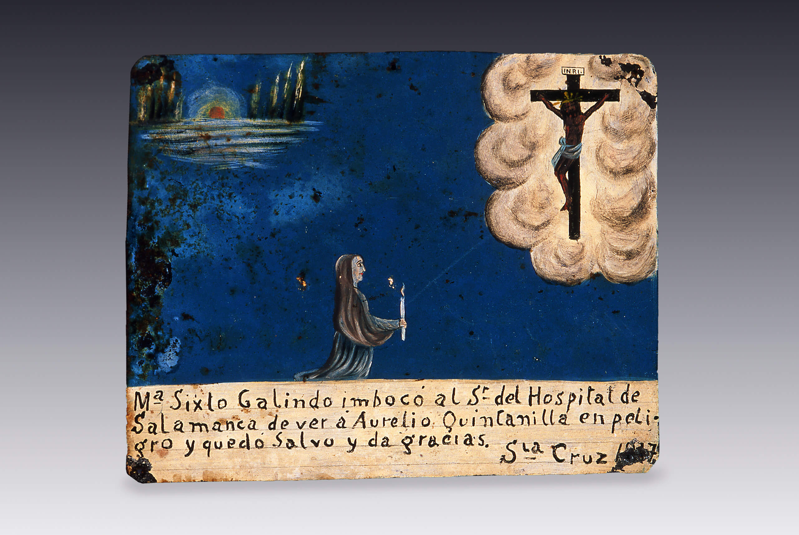 Retablo a la Señor del Hospital | Salas de Arte Virreinal y Siglo XIX | Museo Amparo, Puebla