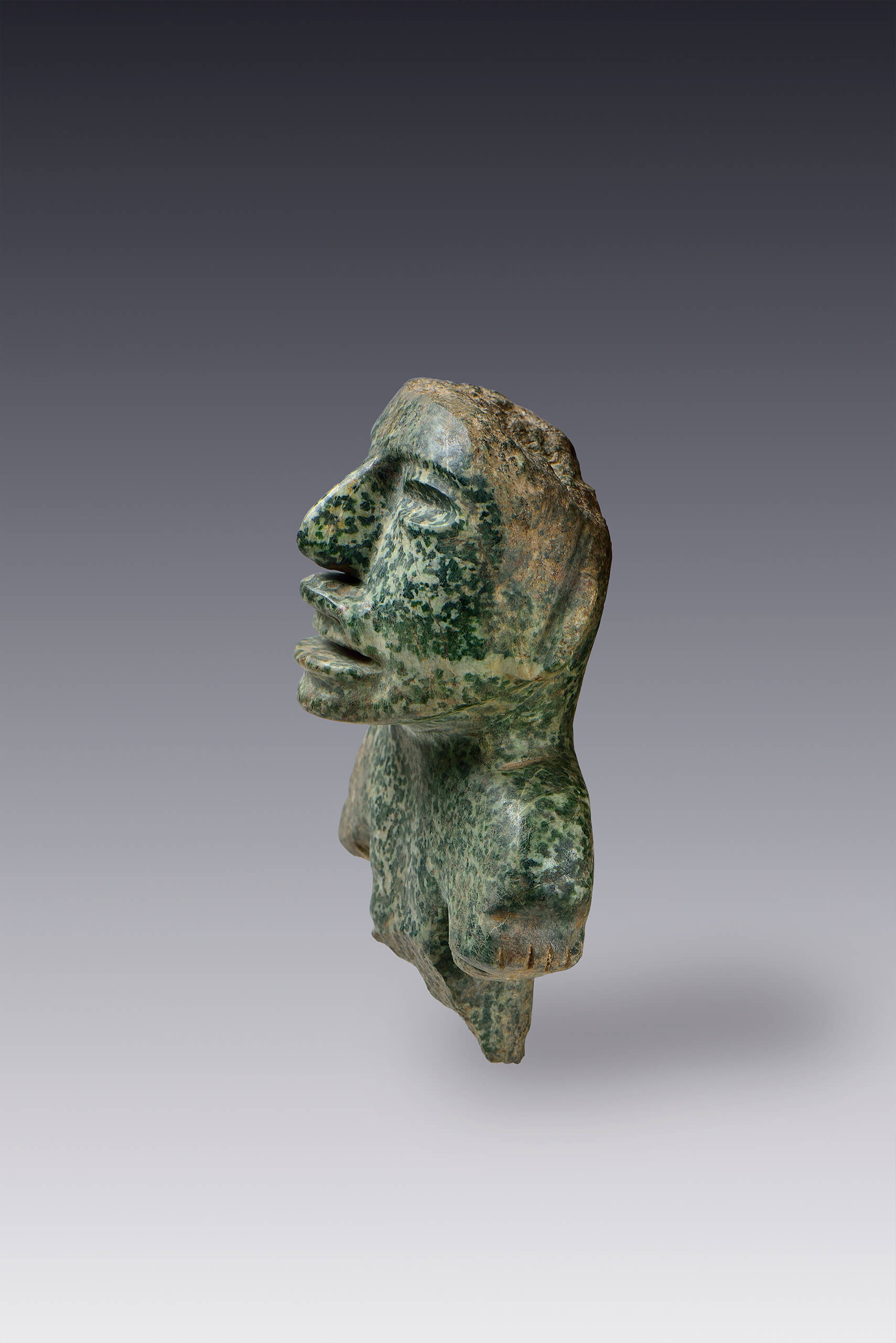 Figura antropomorfa quebrada | El México antiguo. Salas de Arte Prehispánico | Museo Amparo, Puebla