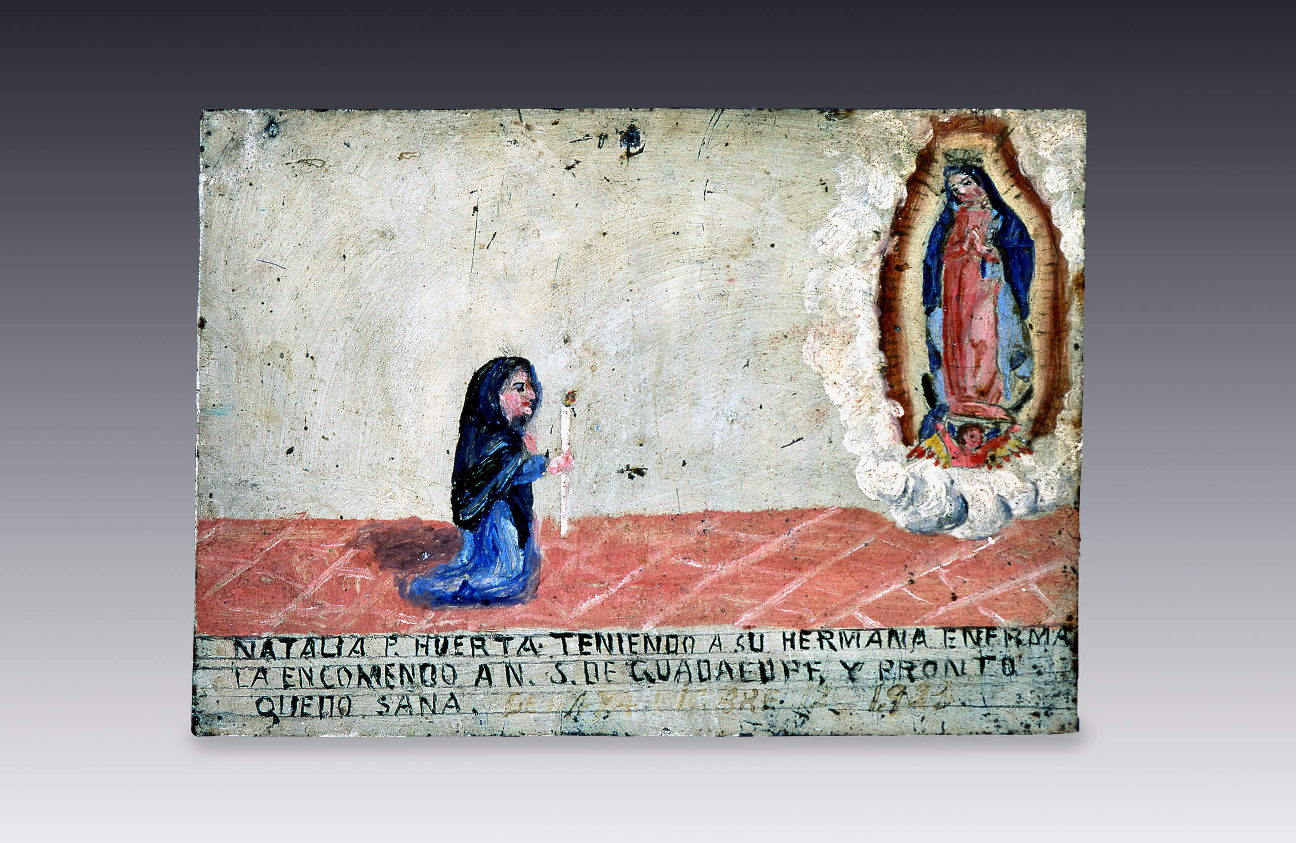 Retablo a la Virgen de Guadalupe | Salas de Arte Virreinal y Siglo XIX | Museo Amparo, Puebla