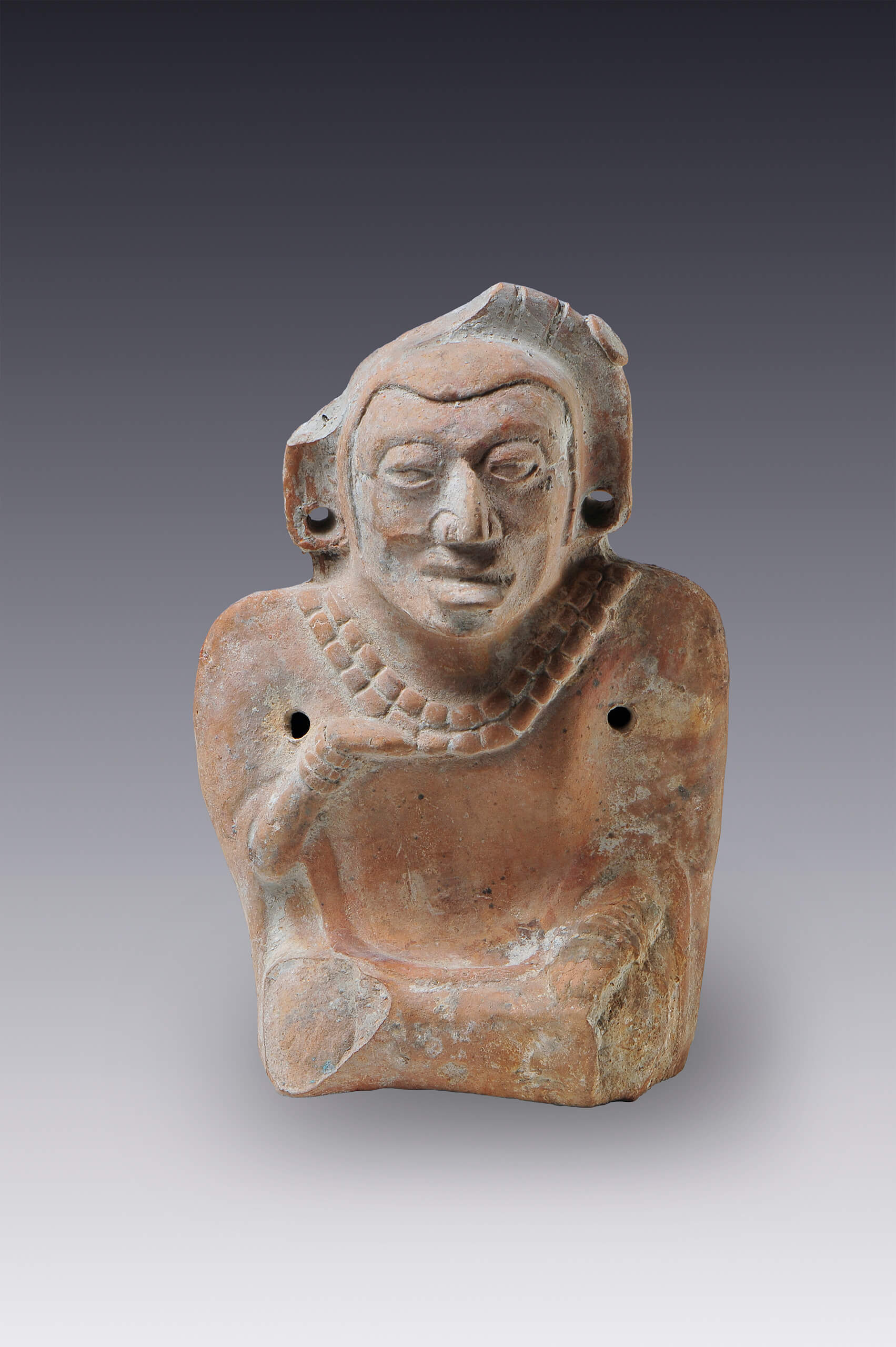 Figurilla sedente | El México antiguo. Salas de Arte Prehispánico | Museo Amparo, Puebla