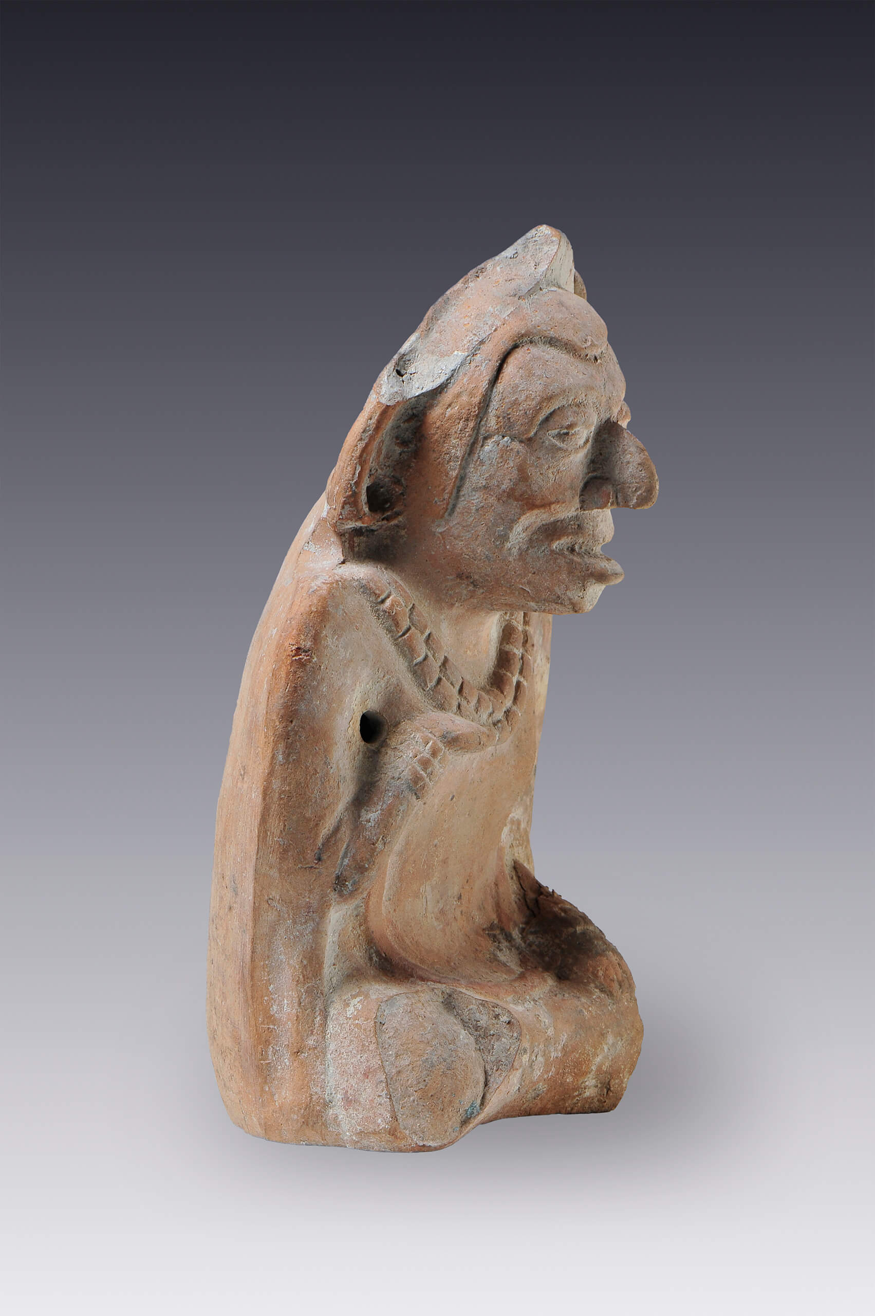 Figurilla sedente | El México antiguo. Salas de Arte Prehispánico | Museo Amparo, Puebla
