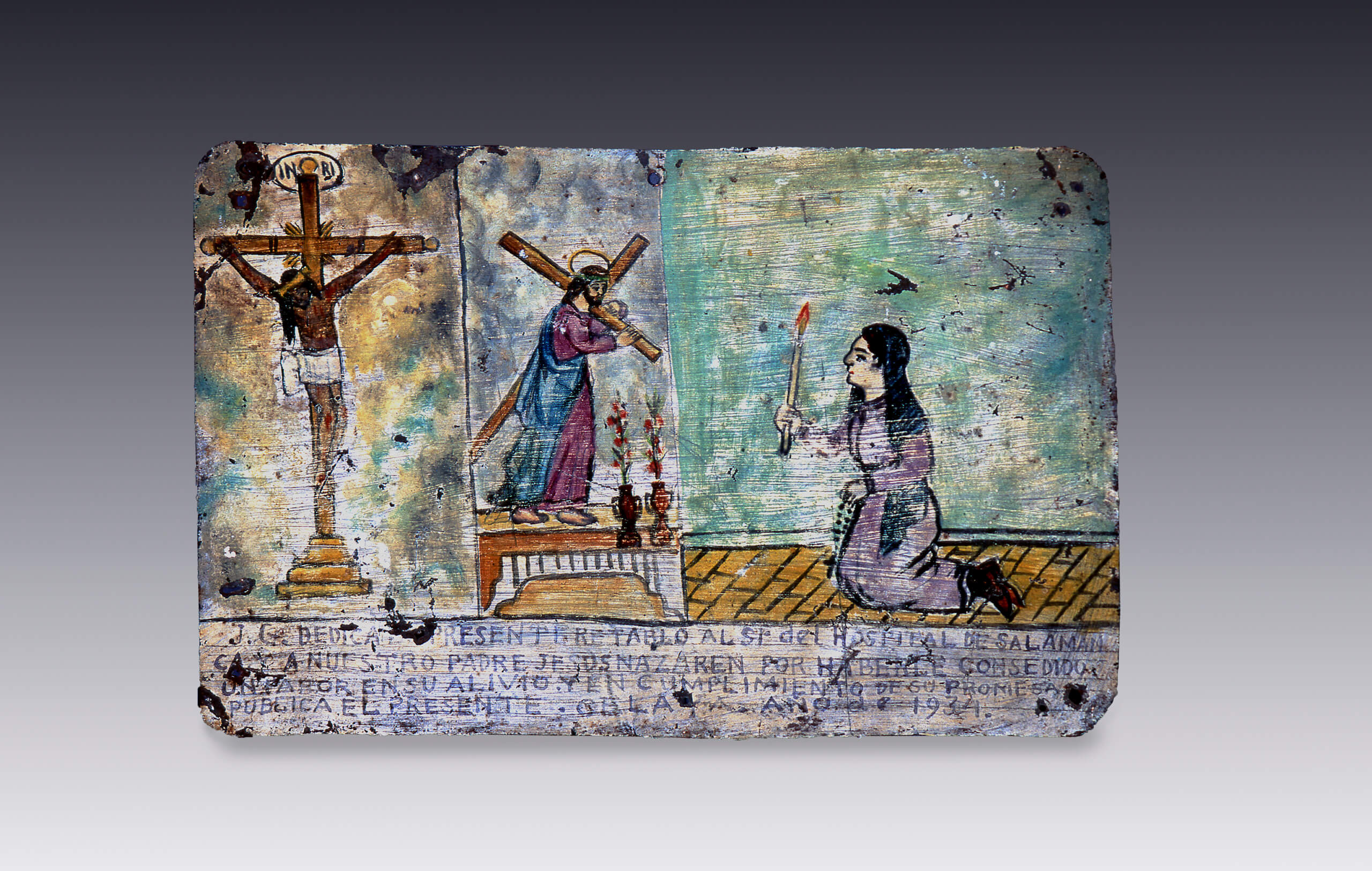 Retablo al Señor del Hospital y Jesús Nazareno | Salas de Arte Virreinal y Siglo XIX | Museo Amparo, Puebla