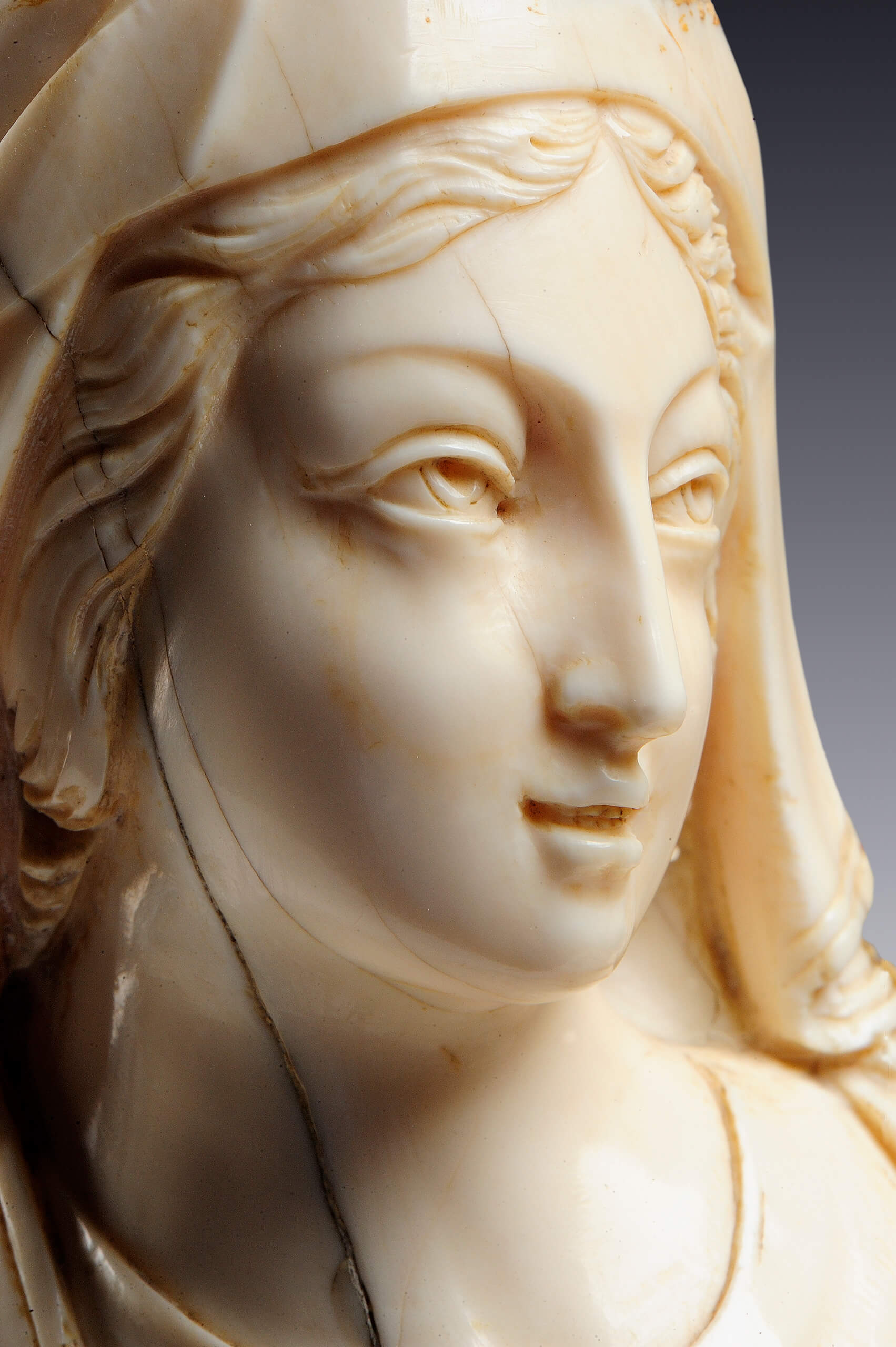 Virgen de la Anunciación | Salas de Arte Virreinal y Siglo XIX | Museo Amparo, Puebla