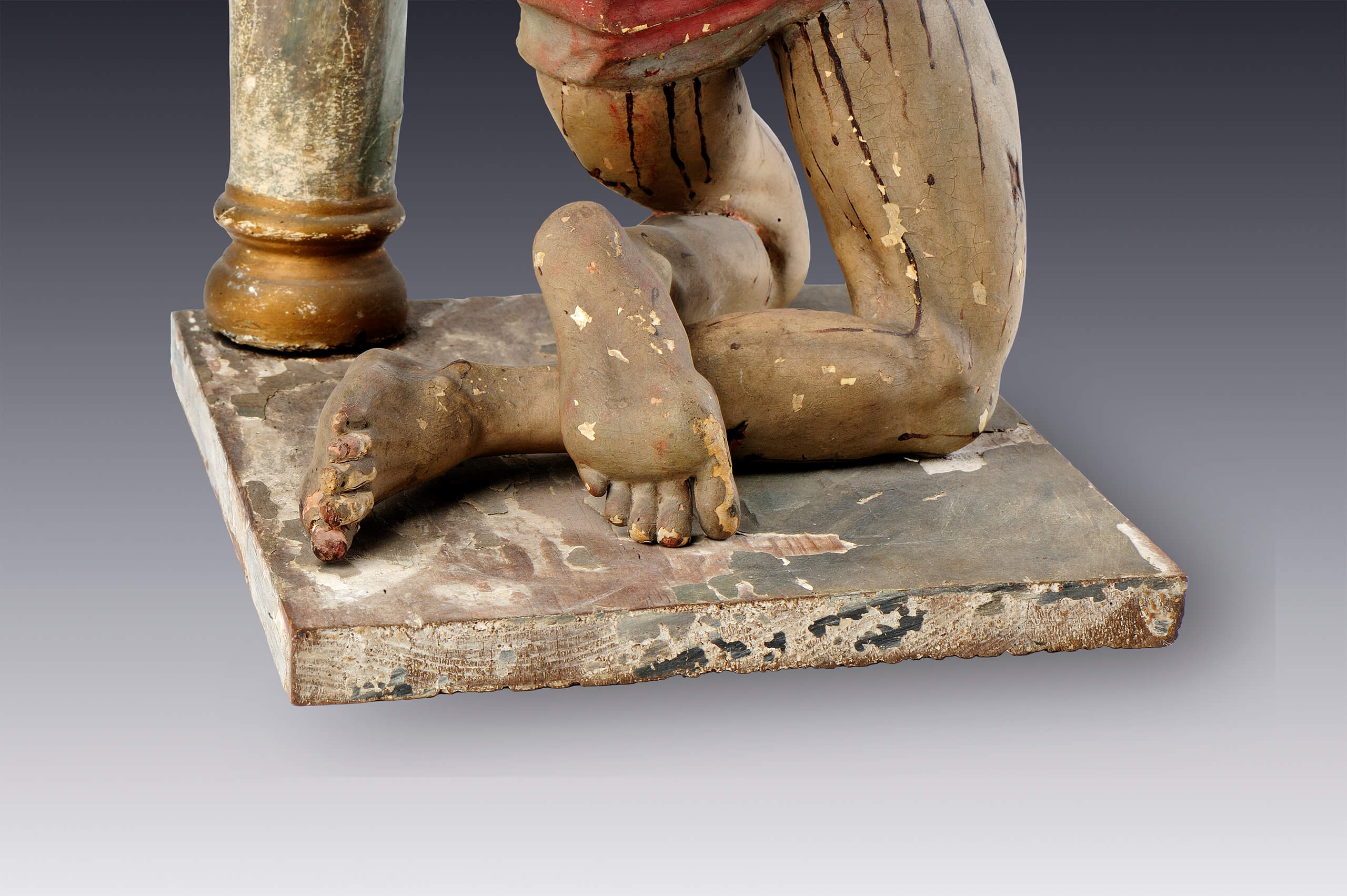Señor a la columna | Salas de Arte Virreinal y Siglo XIX | Museo Amparo, Puebla