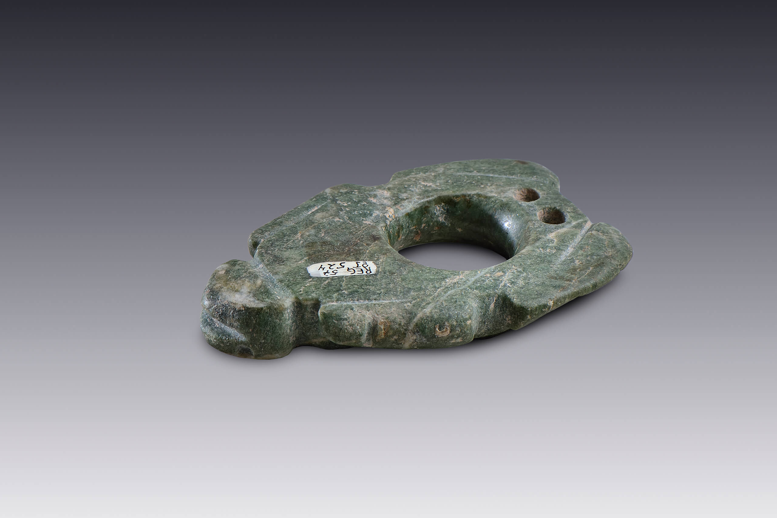 Pendiente con forma de rana | El México antiguo. Salas de Arte Prehispánico | Museo Amparo, Puebla