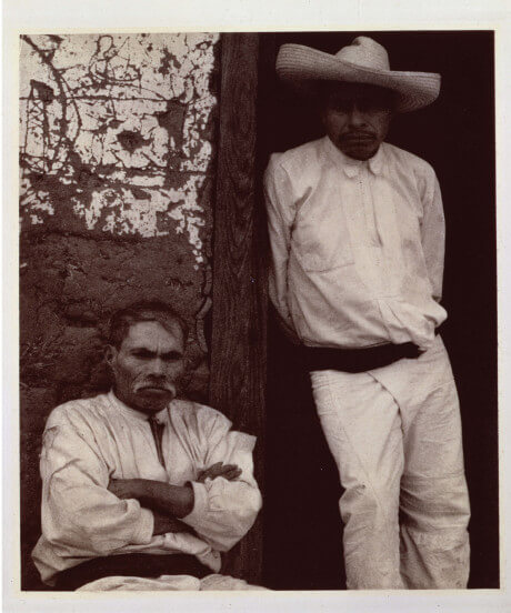 Men of Santa Ana, Lake Pátzcuaro [Hombres de Santa Ana, lago de Pátzcuaro] Michoacán