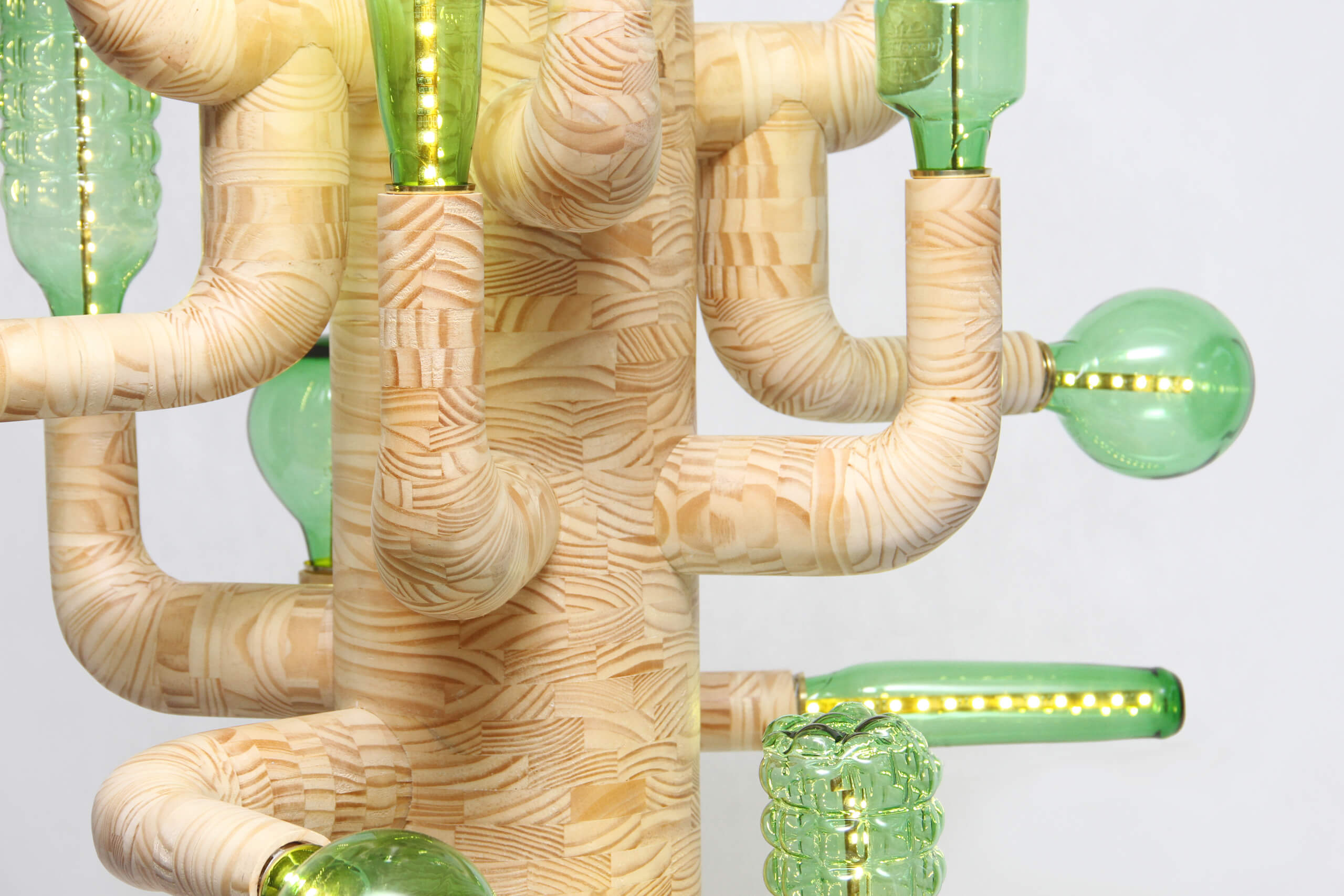 Cactus Light (Luz cactus) | Nuevos Territorios. Laboratorios de diseño, artesanía y arte en América Latina | Museo Amparo, Puebla