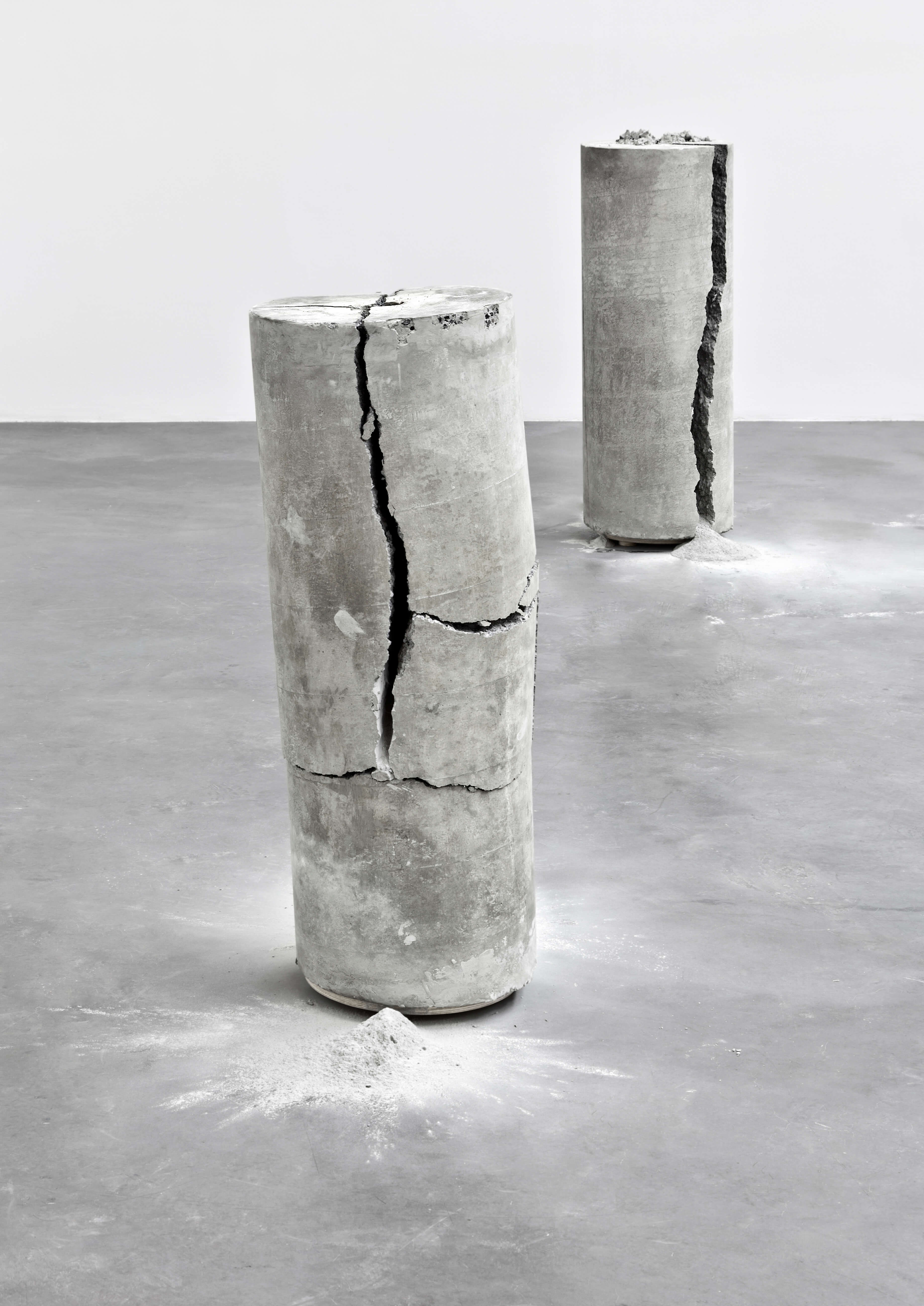 Cemento expansivo (detalle) | Eduardo Abaroa. Tipología del estorbo | Museo Amparo, Puebla