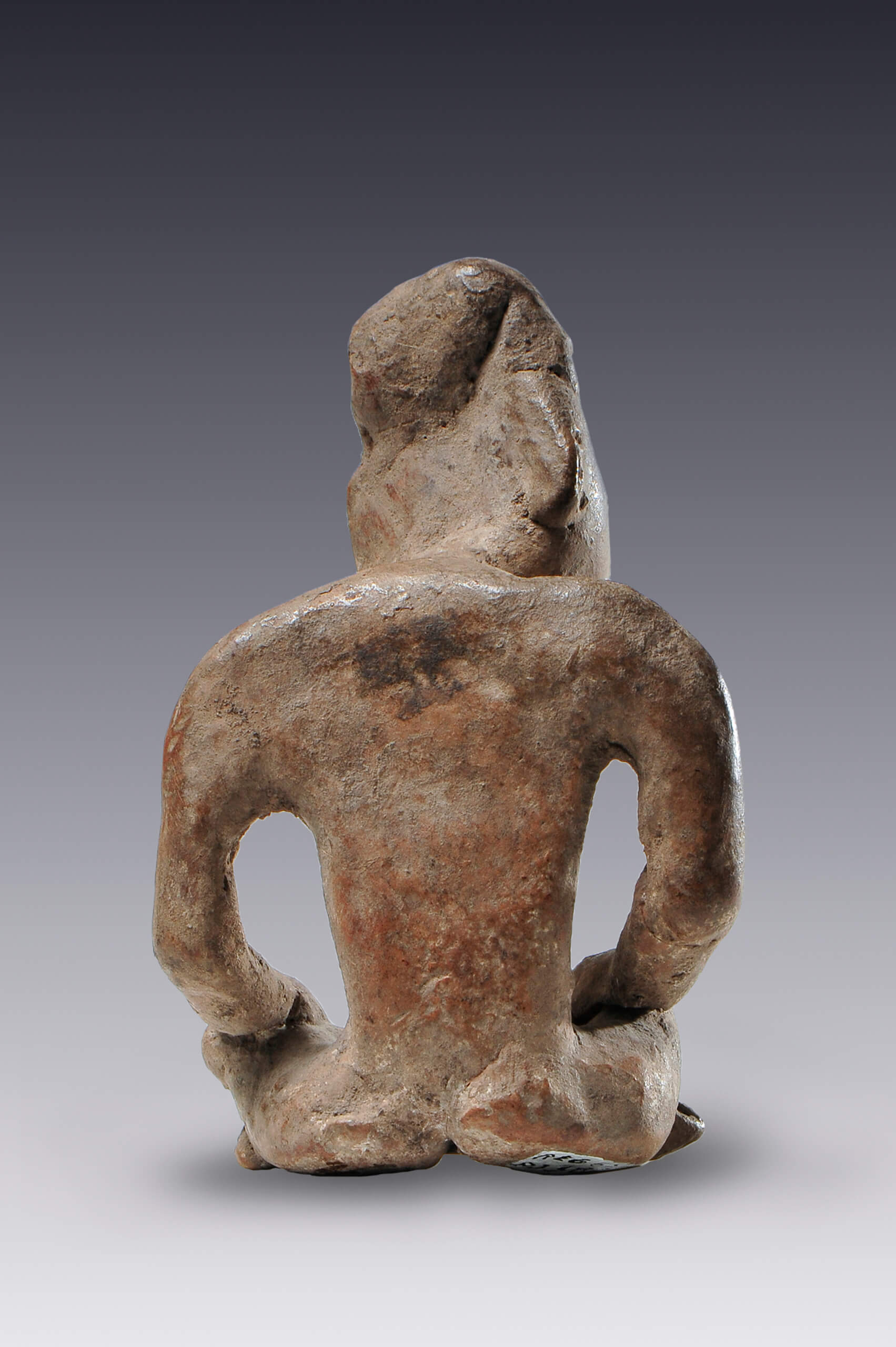 Hombre sentado | El México antiguo. Salas de Arte Prehispánico | Museo Amparo, Puebla