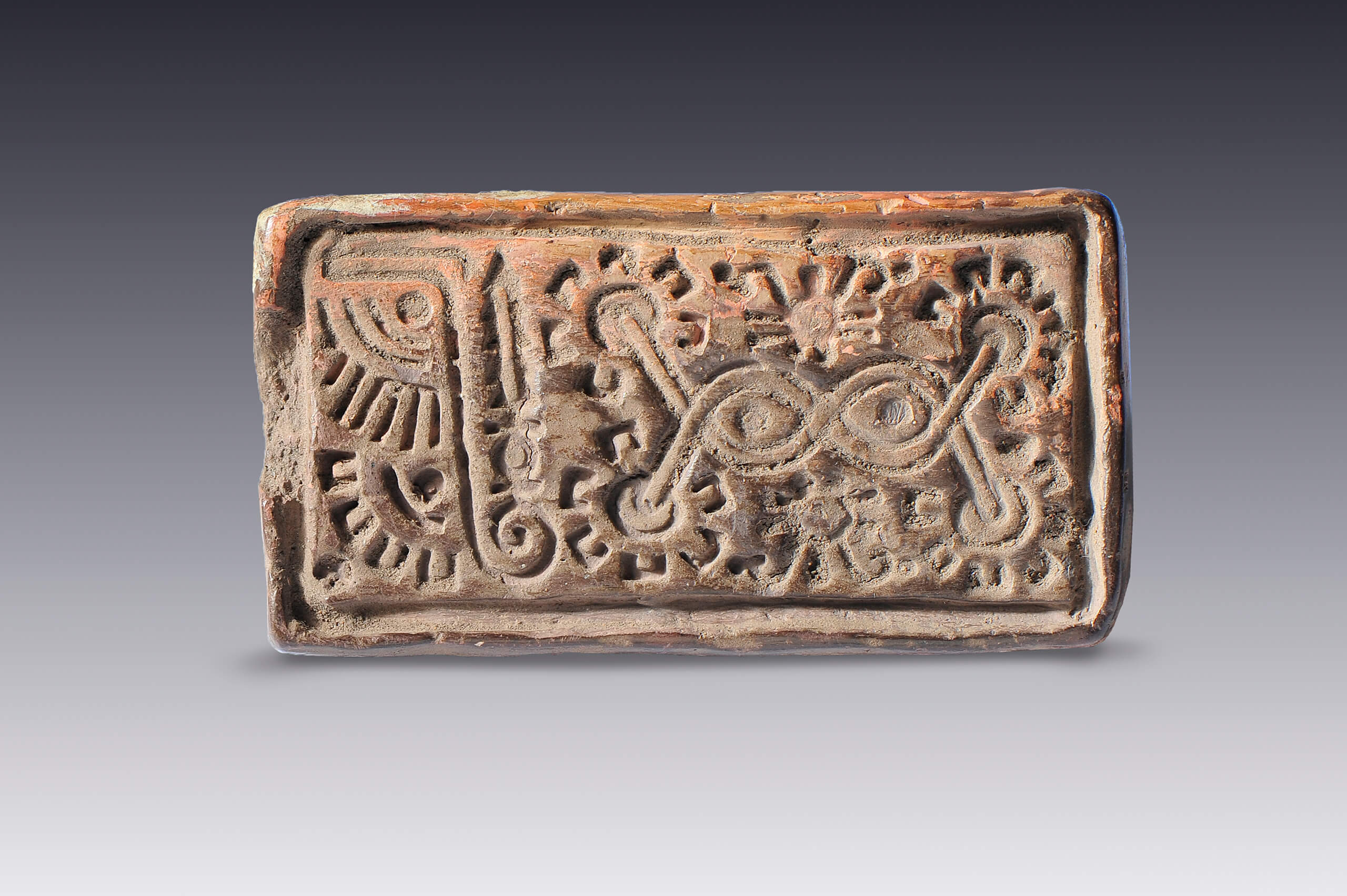 Sello con figura de Macuilxóchitl | El México antiguo. Salas de Arte Prehispánico | Museo Amparo, Puebla