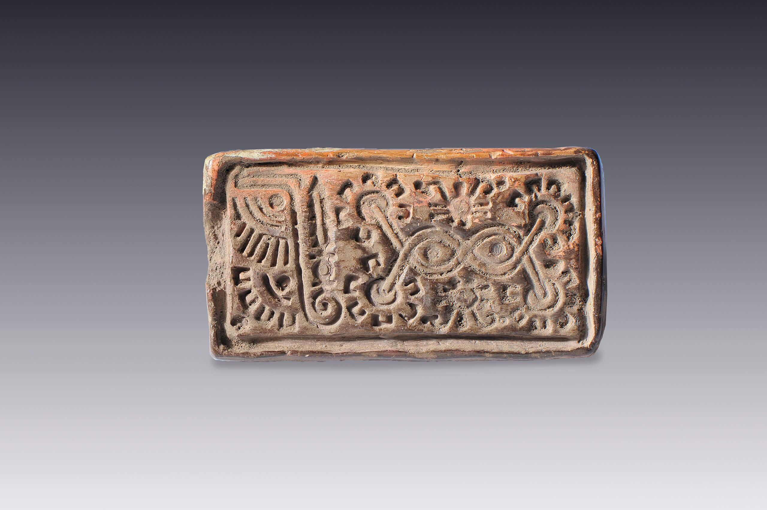 Sello con figura de Macuilxóchitl | El México antiguo. Salas de Arte Prehispánico | Museo Amparo, Puebla