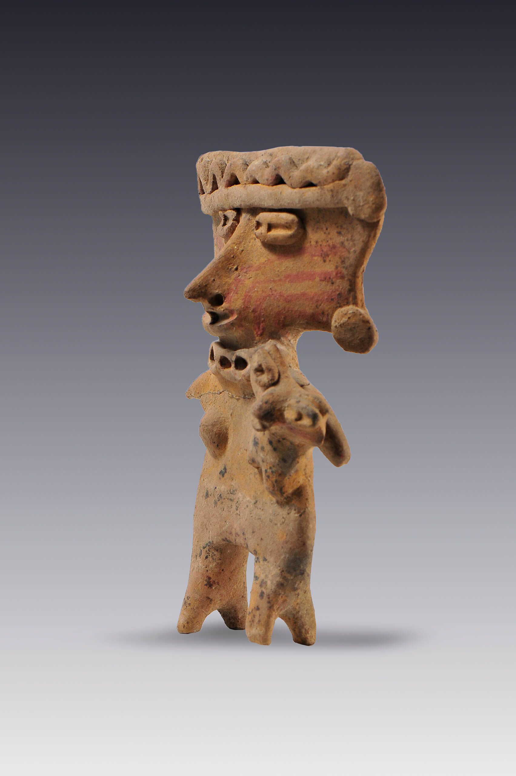 Mujeres con el cuerpo decorado y maternidad | El México antiguo. Salas de Arte Prehispánico | Museo Amparo, Puebla
