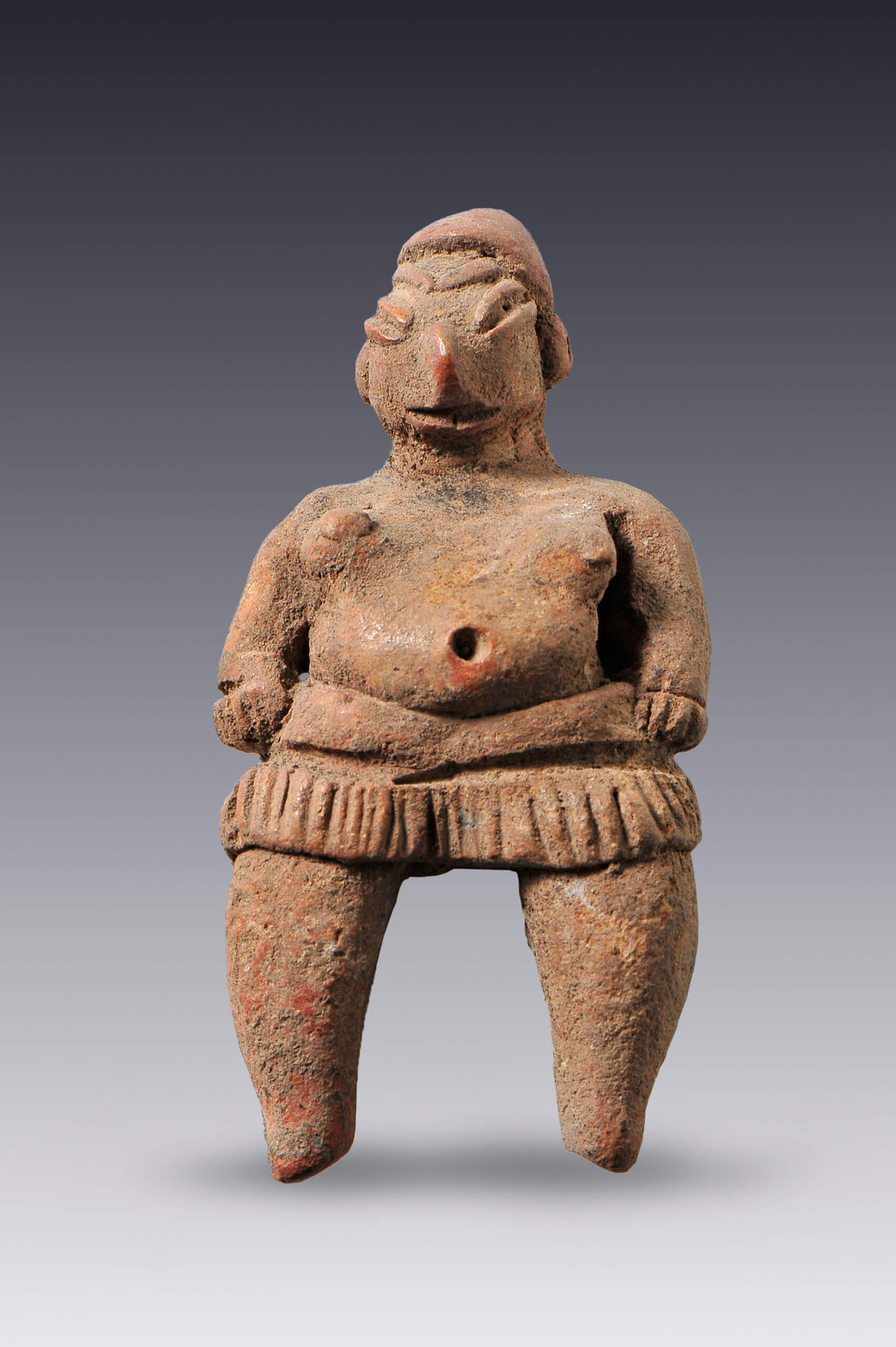 Diminutas bailarinas gordas | El México antiguo. Salas de Arte Prehispánico | Museo Amparo, Puebla