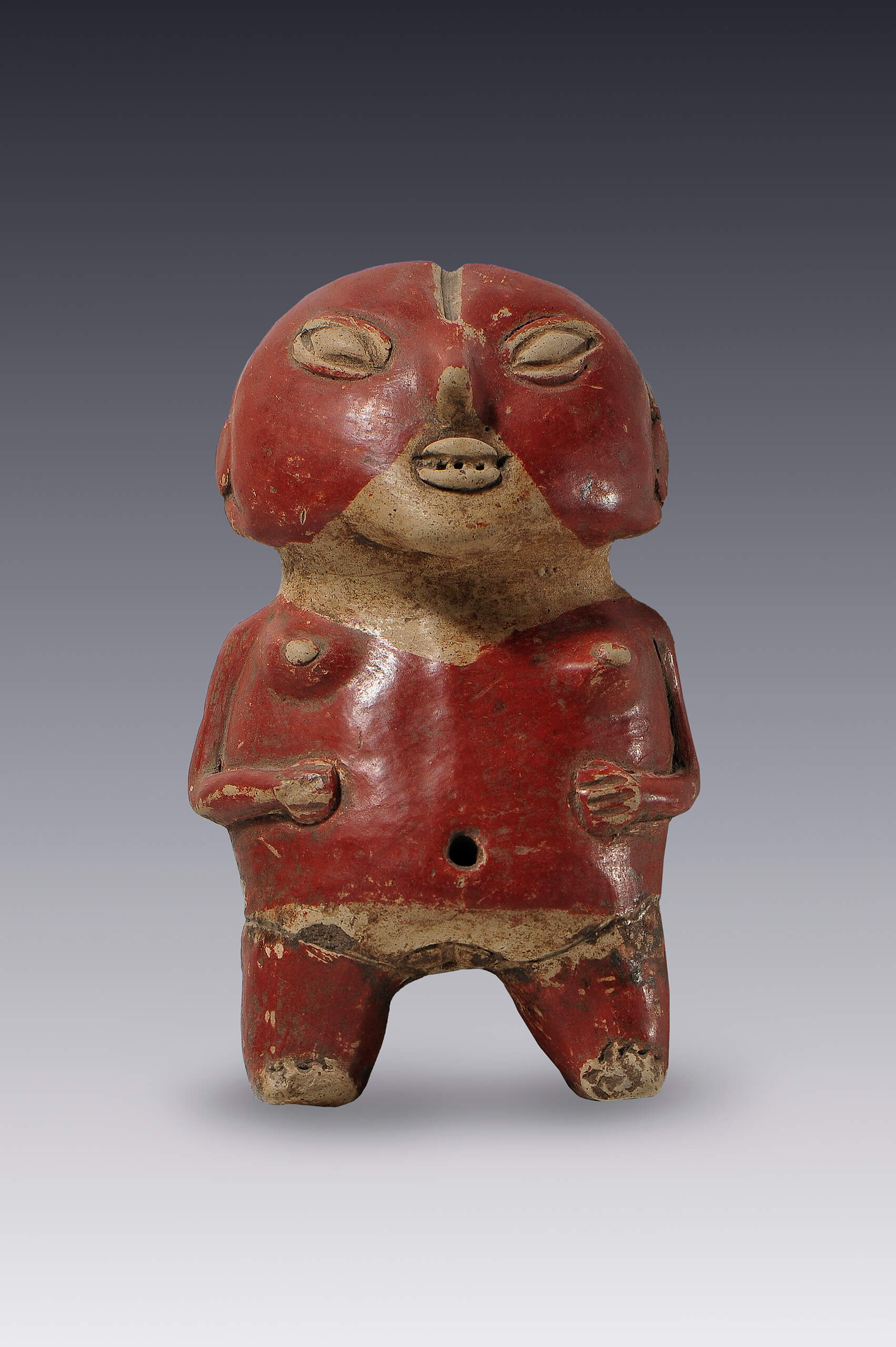 Mujer enmascarada | El México antiguo. Salas de Arte Prehispánico | Museo Amparo, Puebla