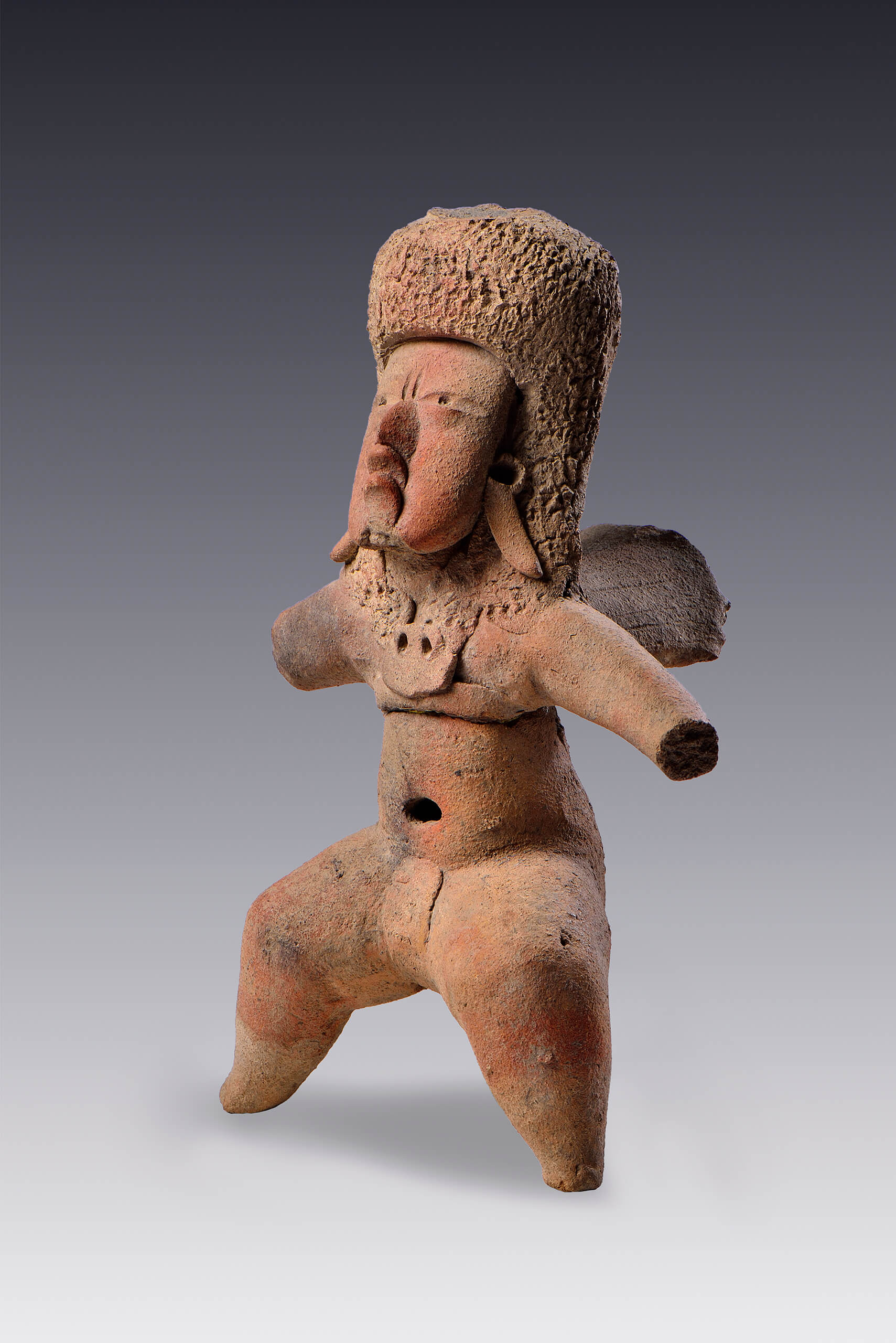 Figurilla con rostro olmeca | El México antiguo. Salas de Arte Prehispánico | Museo Amparo, Puebla