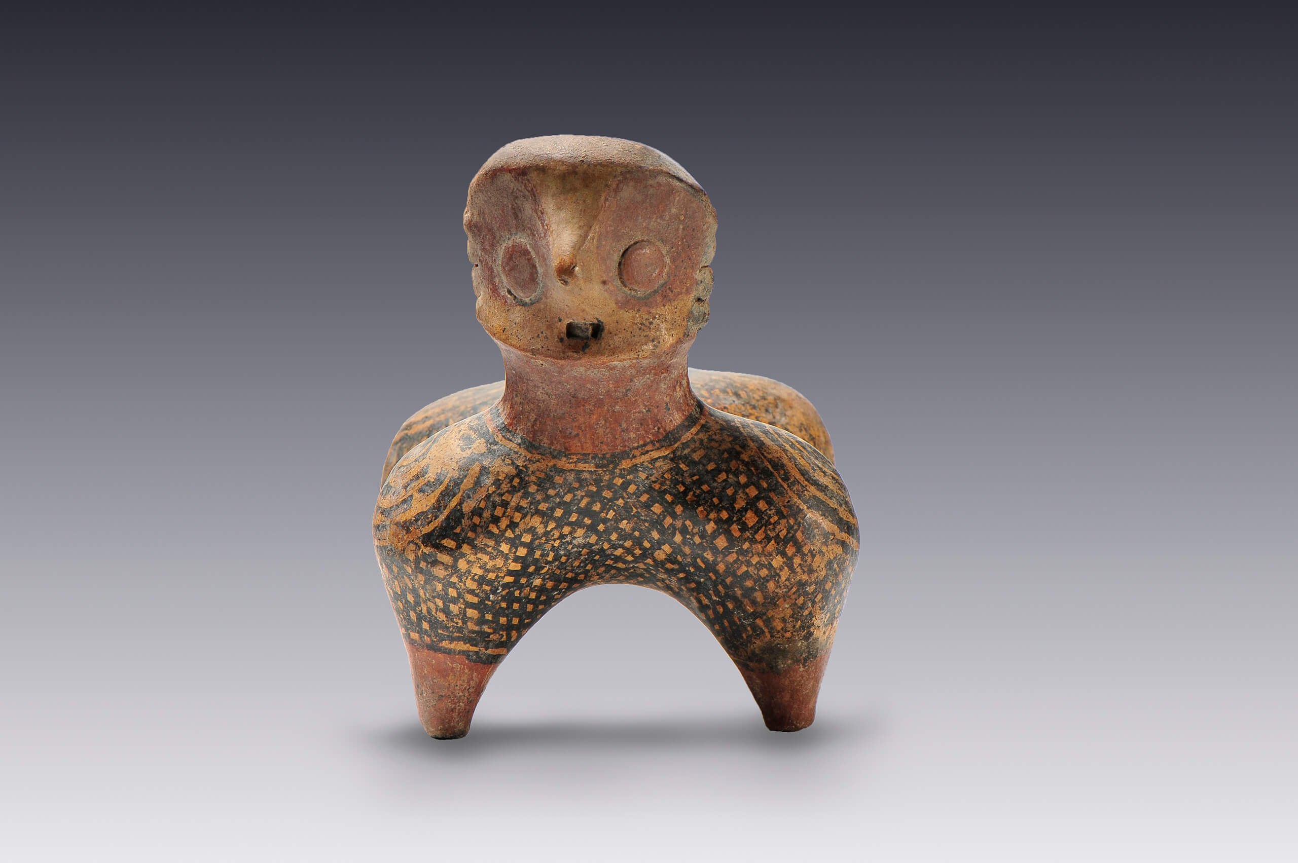 Animal con cabeza humana | El México antiguo. Salas de Arte Prehispánico | Museo Amparo, Puebla