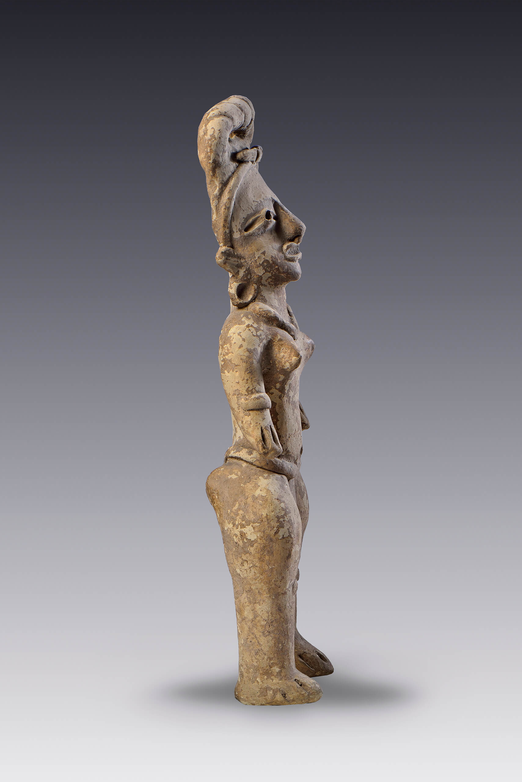 Mujer de pie | El México antiguo. Salas de Arte Prehispánico | Museo Amparo, Puebla