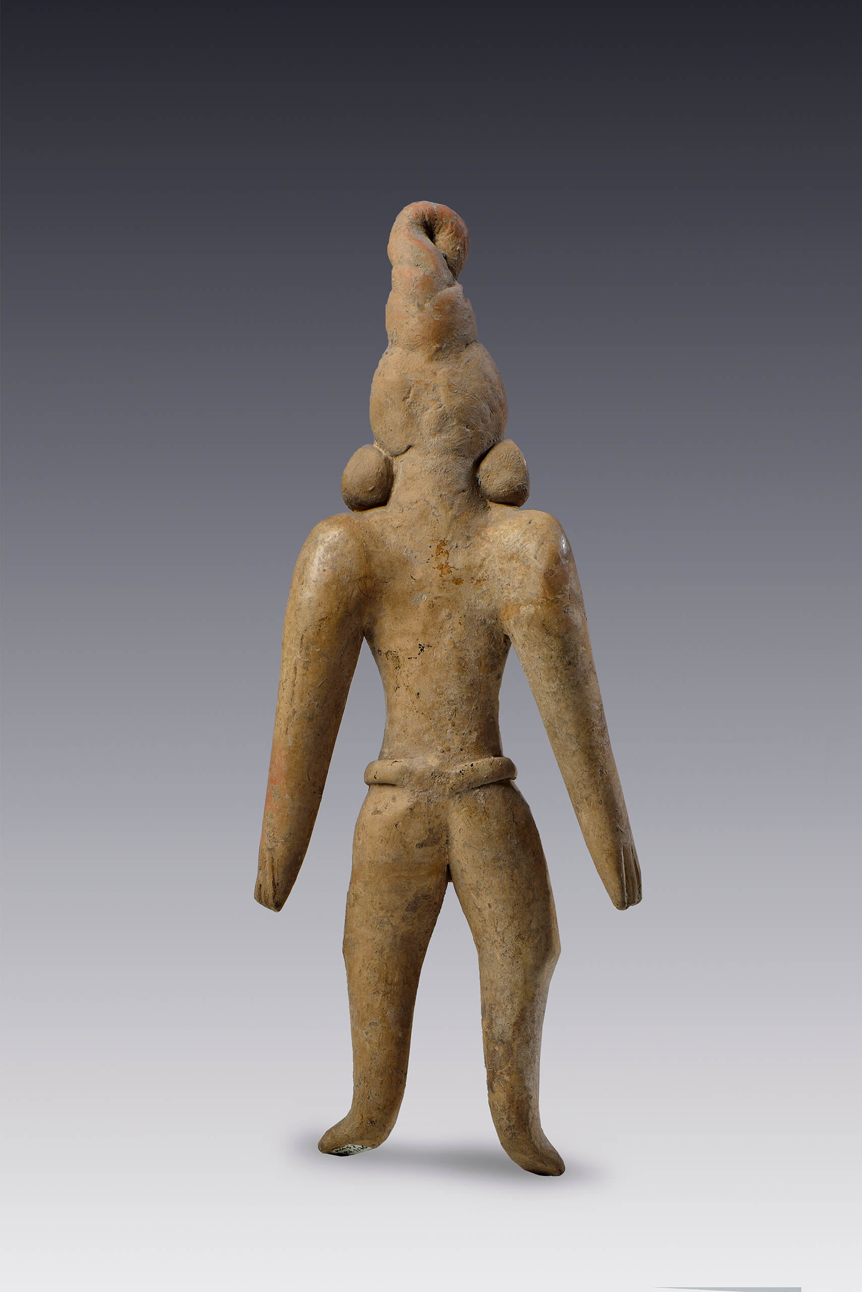 Hombre con gorro | El México antiguo. Salas de Arte Prehispánico | Museo Amparo, Puebla