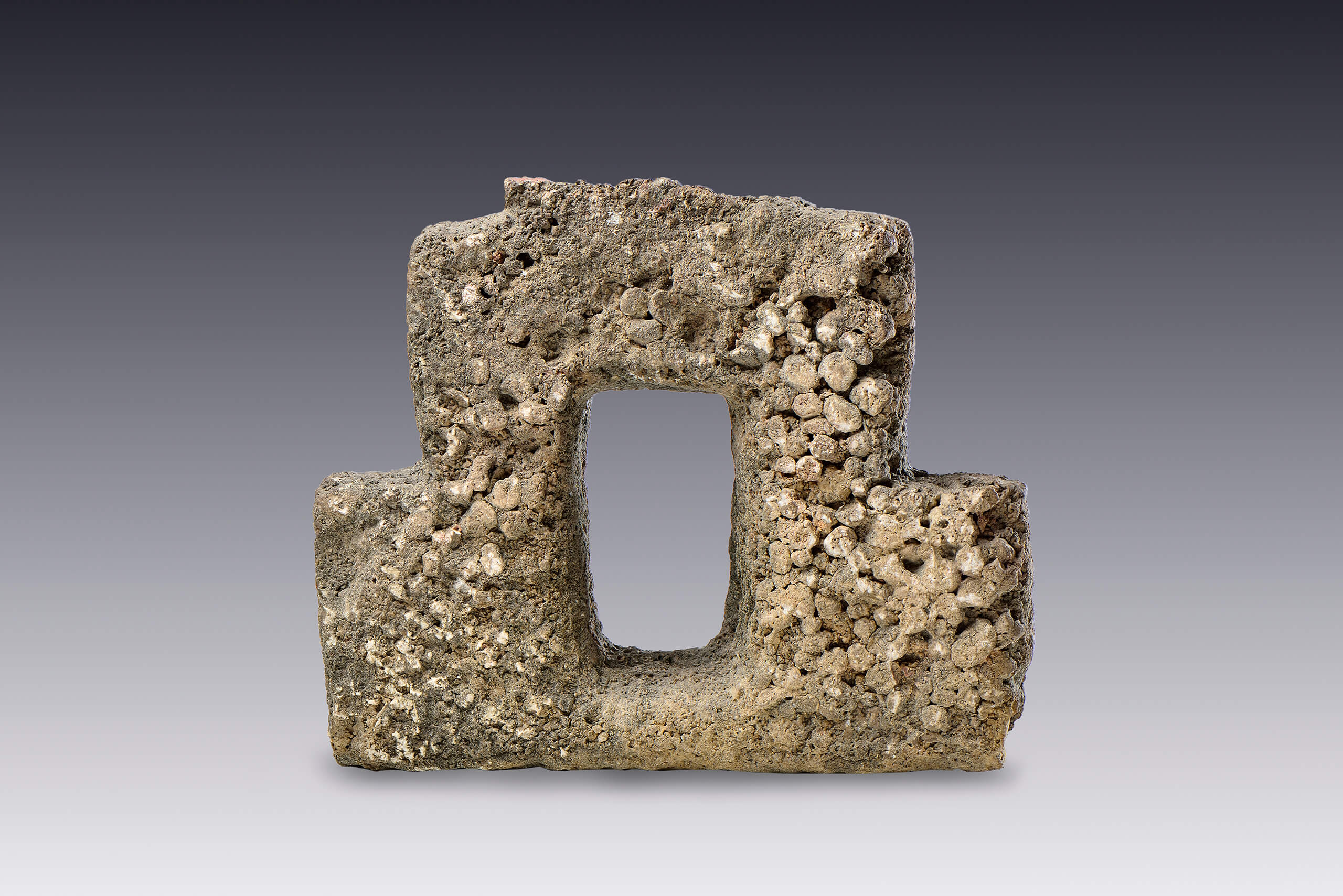 Fragmento de una almena | El México antiguo. Salas de Arte Prehispánico | Museo Amparo, Puebla