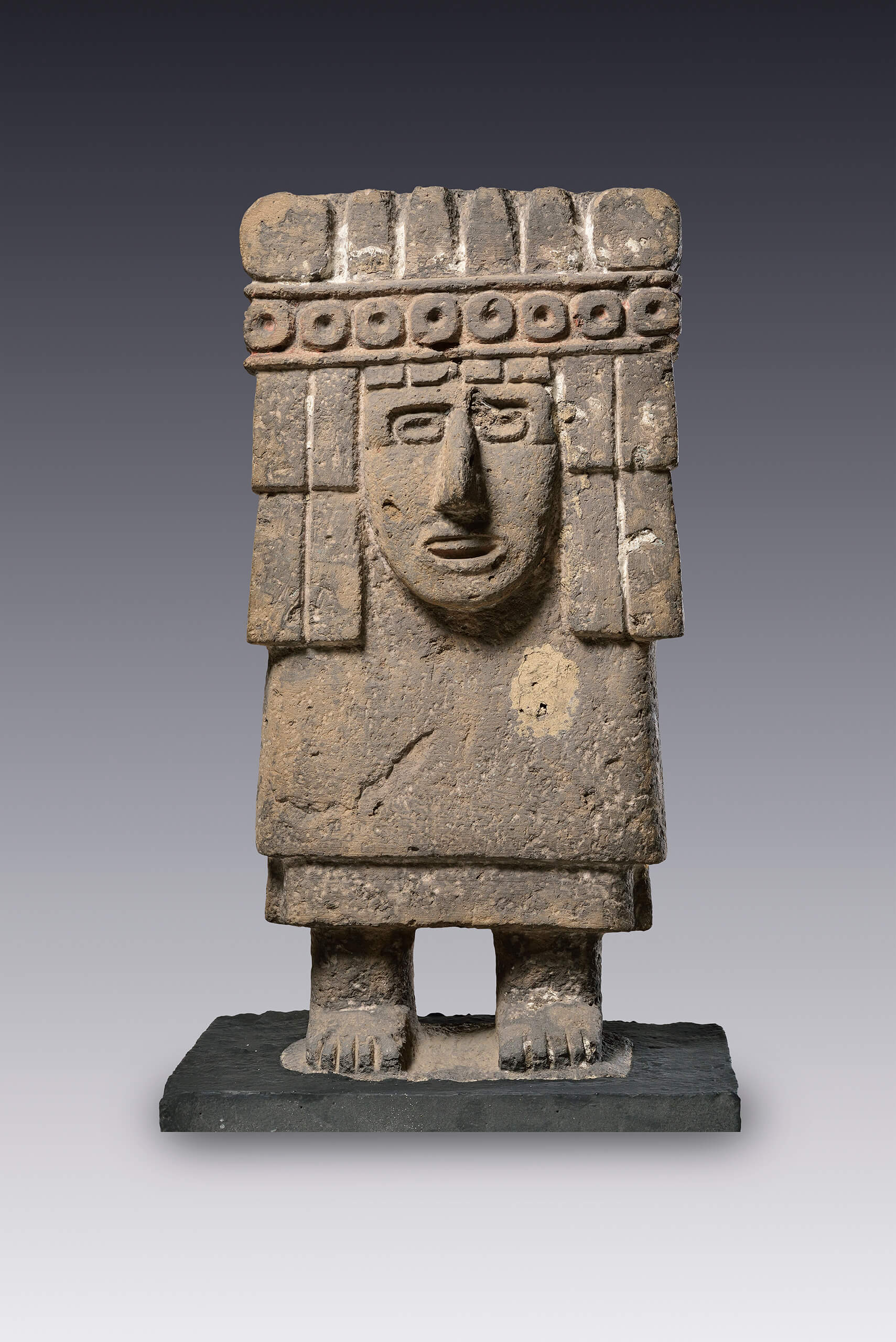 Chicomecóatl, diosa del maíz | El México antiguo. Salas de Arte Prehispánico | Museo Amparo, Puebla