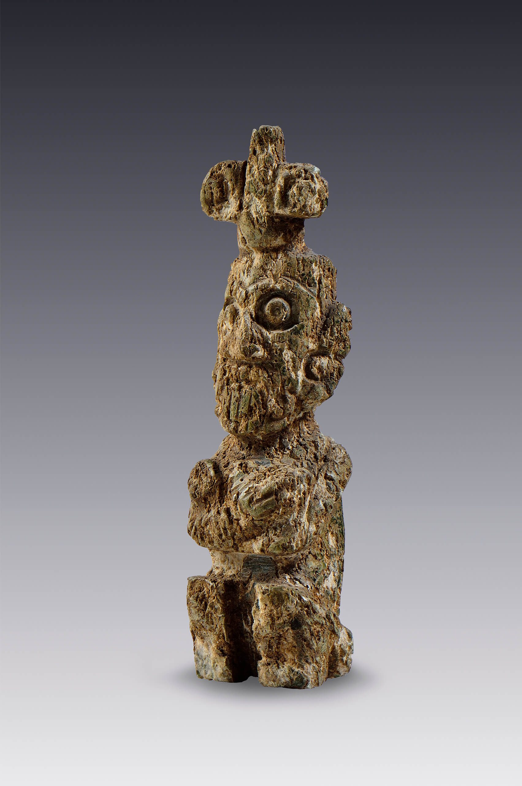 Penate con la imagen del dios Dzahui | El México antiguo. Salas de Arte Prehispánico | Museo Amparo, Puebla
