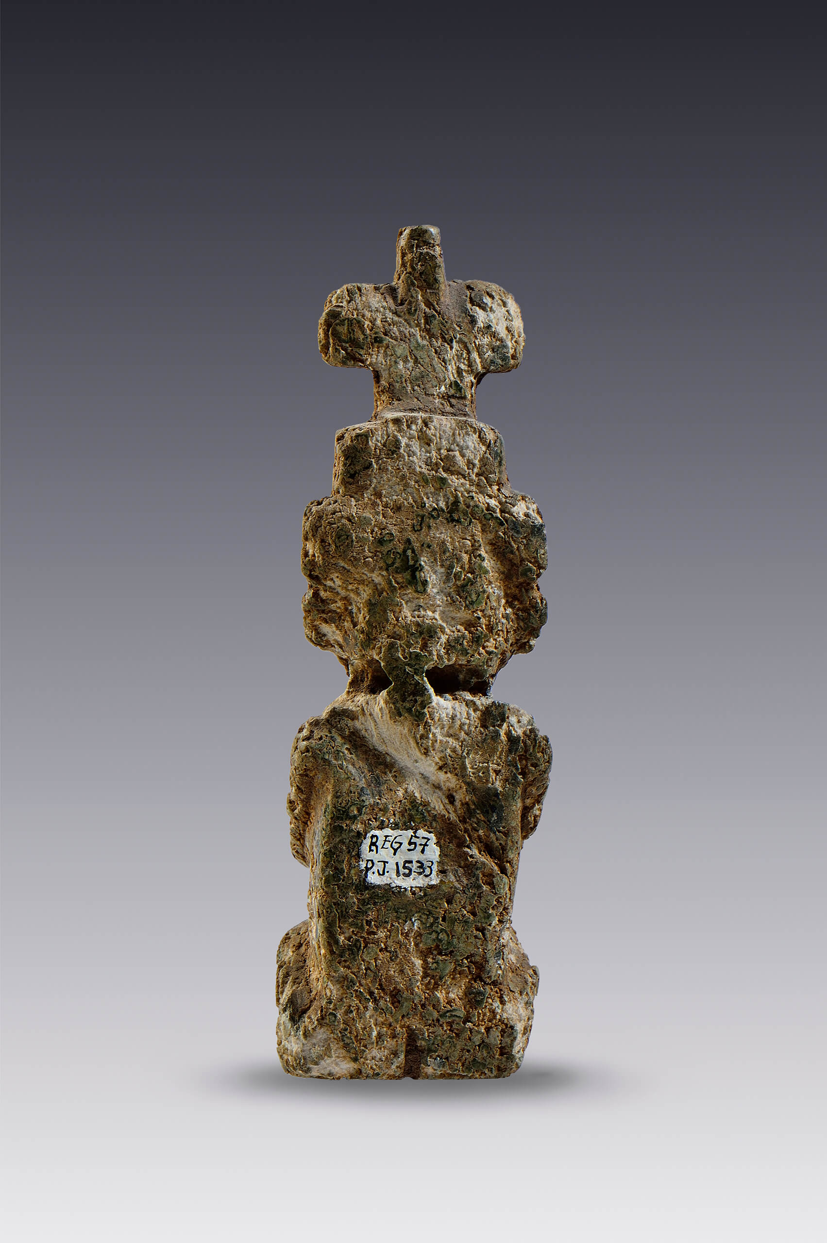 Penate con la imagen del dios Dzahui | El México antiguo. Salas de Arte Prehispánico | Museo Amparo, Puebla