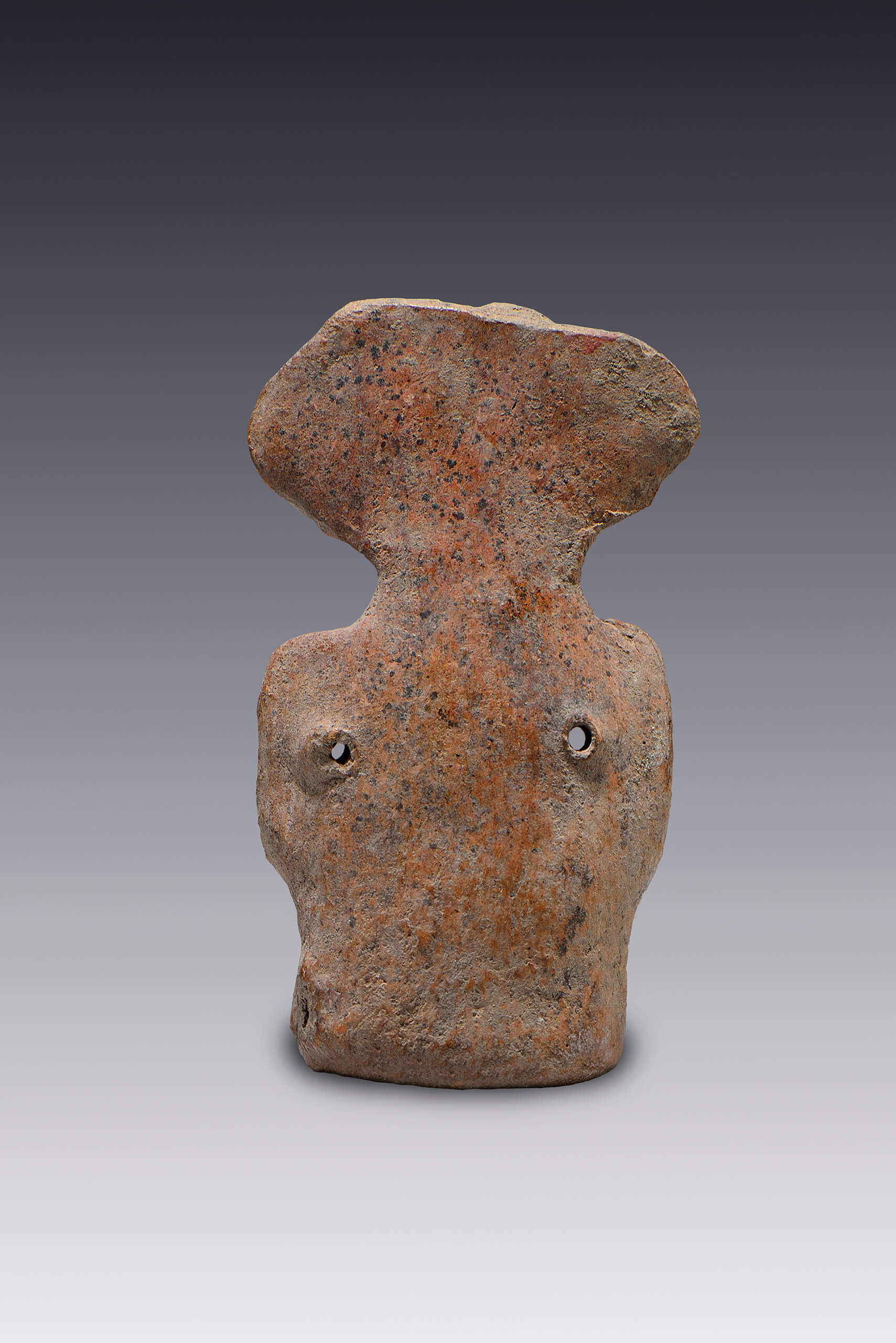 Maraca con forma femenina | El México antiguo. Salas de Arte Prehispánico | Museo Amparo, Puebla