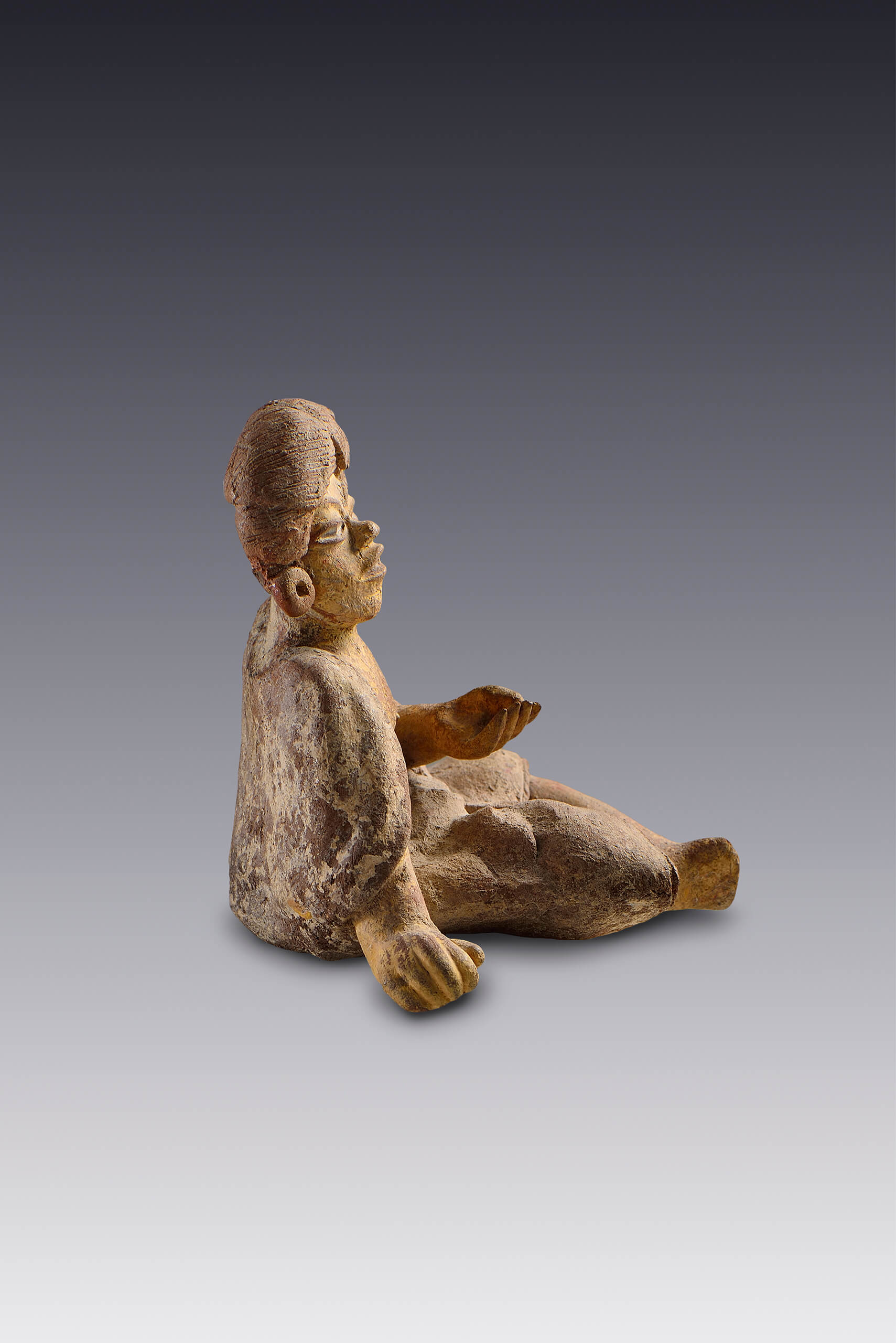 Mujer sentada | El México antiguo. Salas de Arte Prehispánico | Museo Amparo, Puebla