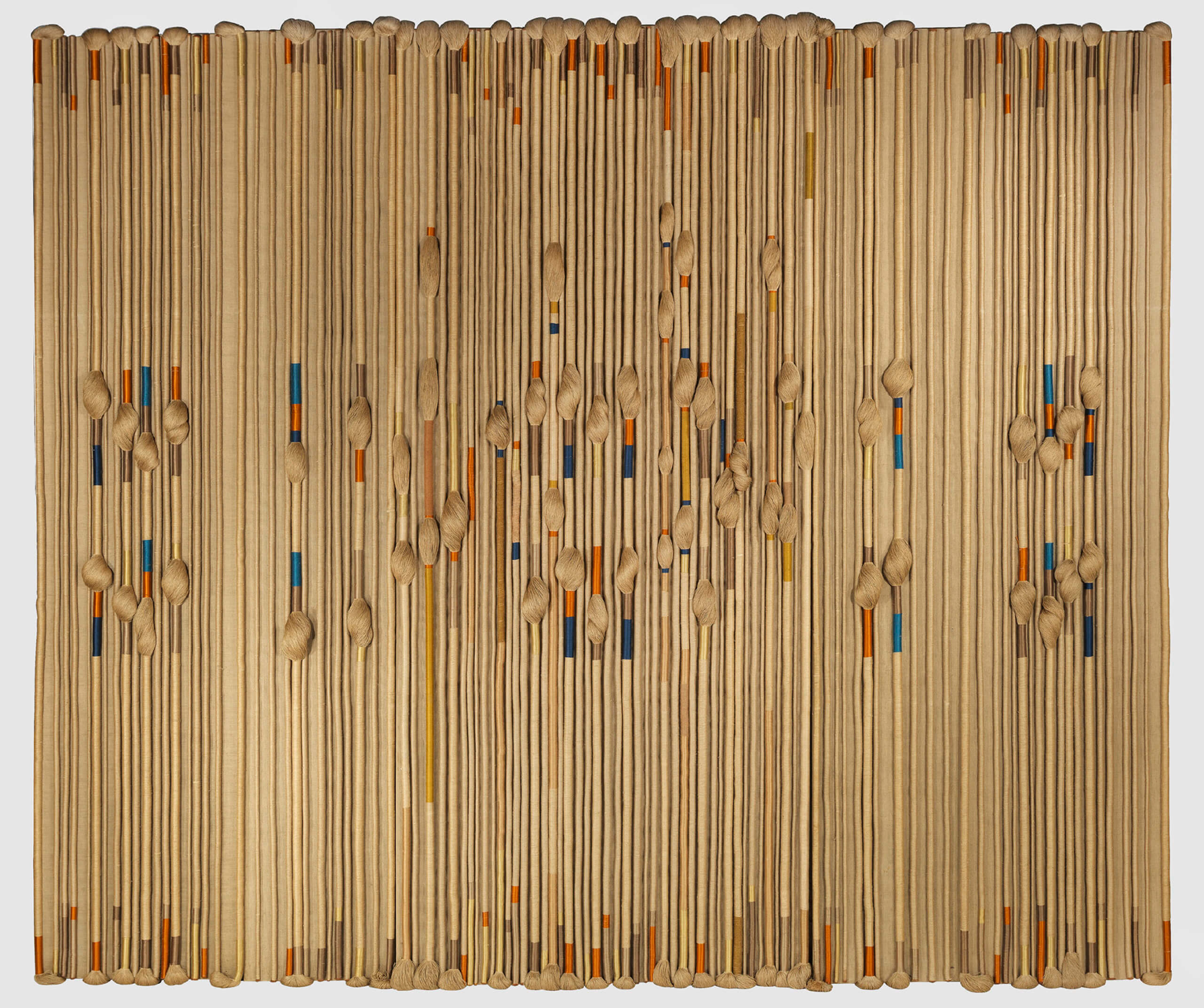 Textile Fresco | Sheila Hicks. Hilos libres. El textil y sus raíces prehispánicas, 1954-2017 | Museo Amparo, Puebla