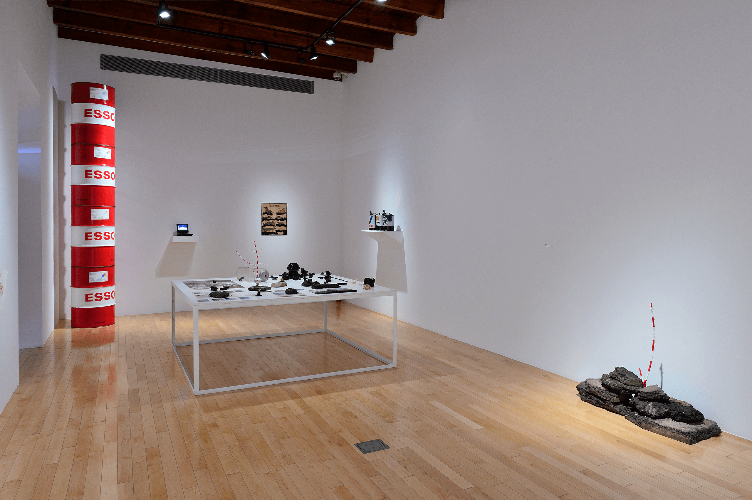Serie Hidrocarburos | El tiempo en las cosas. Salas de Arte Contemporáneo | Museo Amparo, Puebla