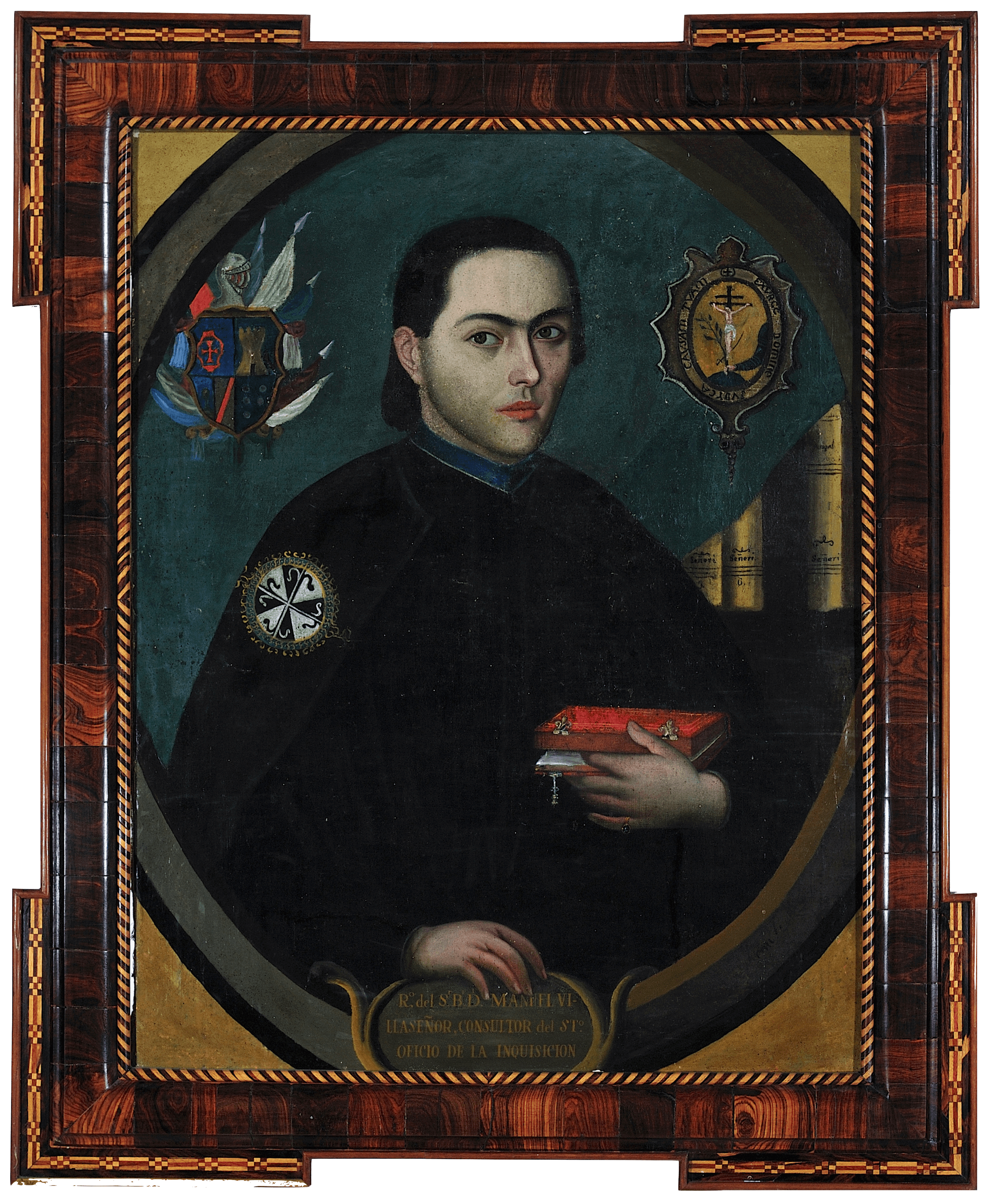 Retrato de Manuel Villaseñor | Creación y restauración: lo singular y complejo del arte | Museo Amparo, Puebla