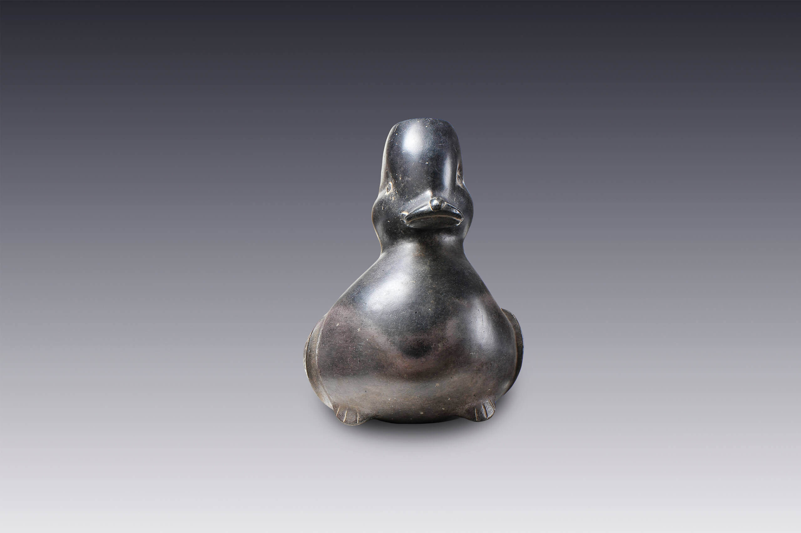 Vasija con forma de pato | El amanecer de las formas | Museo Amparo, Puebla