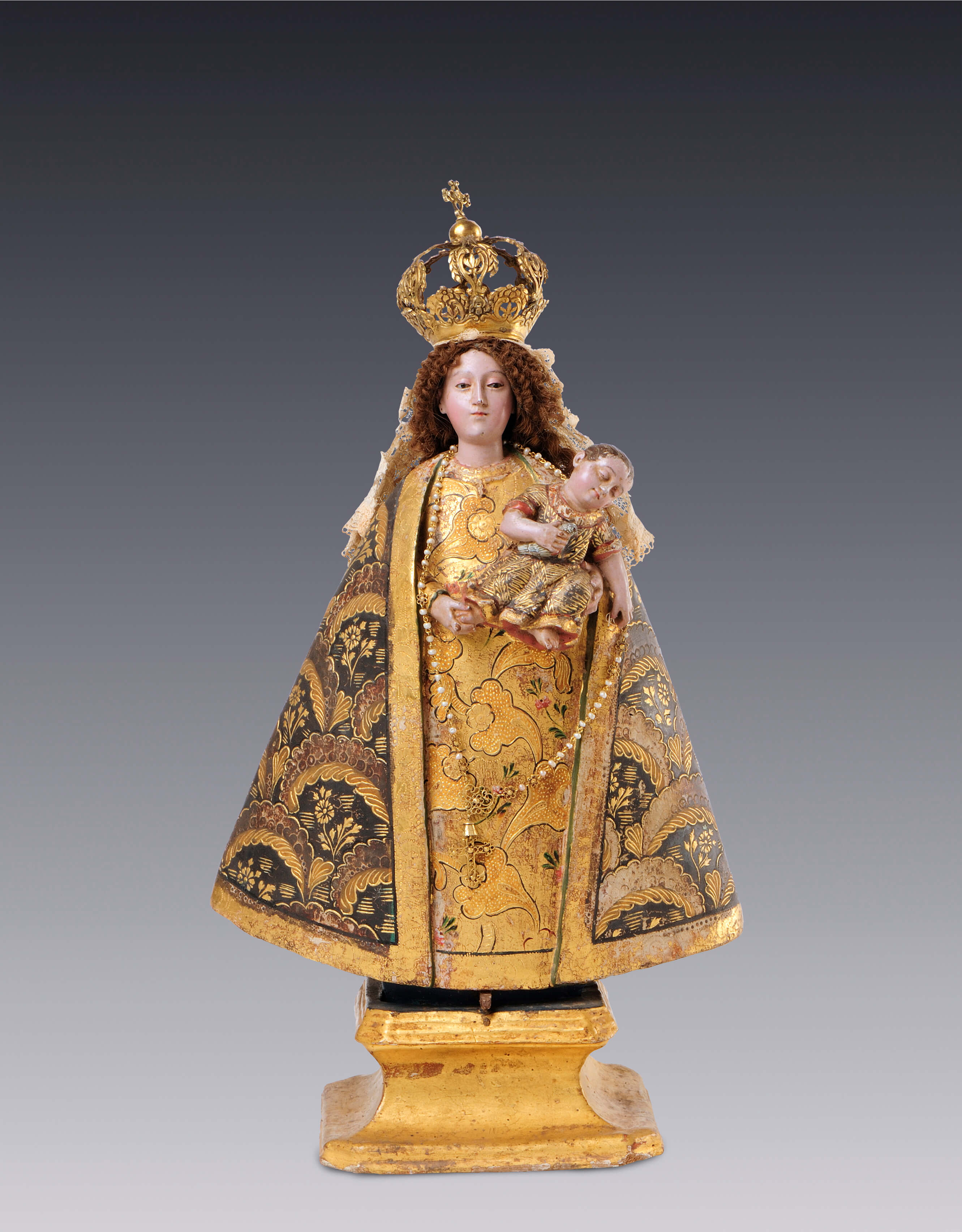 Virgen del Rosario | Domus Fidelis. La devoción en la casa poblana | Museo Amparo, Puebla