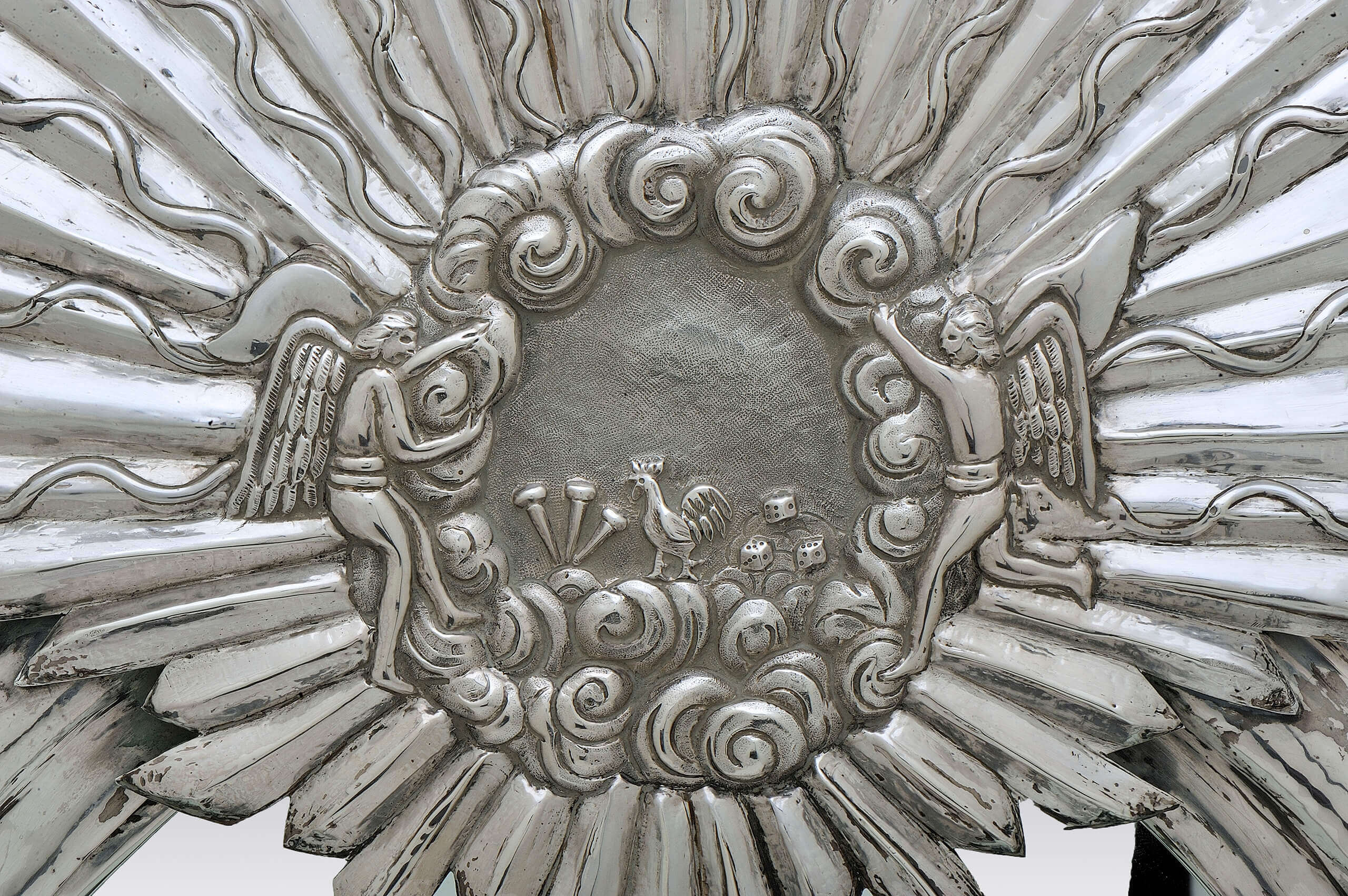  Espejo  | Por mano de ángeles cincelado | Museo Amparo, Puebla