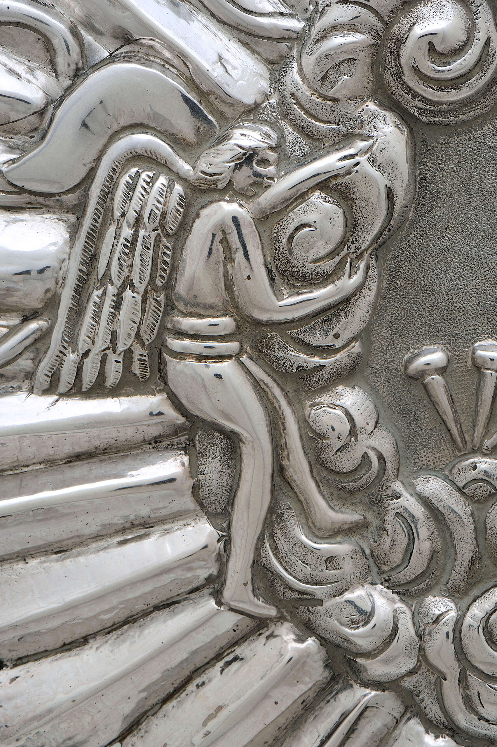 Espejo  | Por mano de ángeles cincelado | Museo Amparo, Puebla