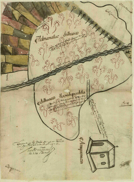 Mapa de Amequemecan, Chalco, Estado de México
