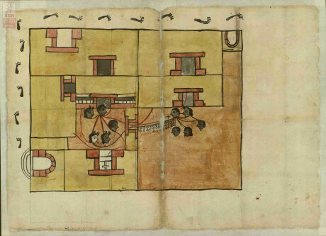 Plano de una casa en Xochimilco, Ciudad de México