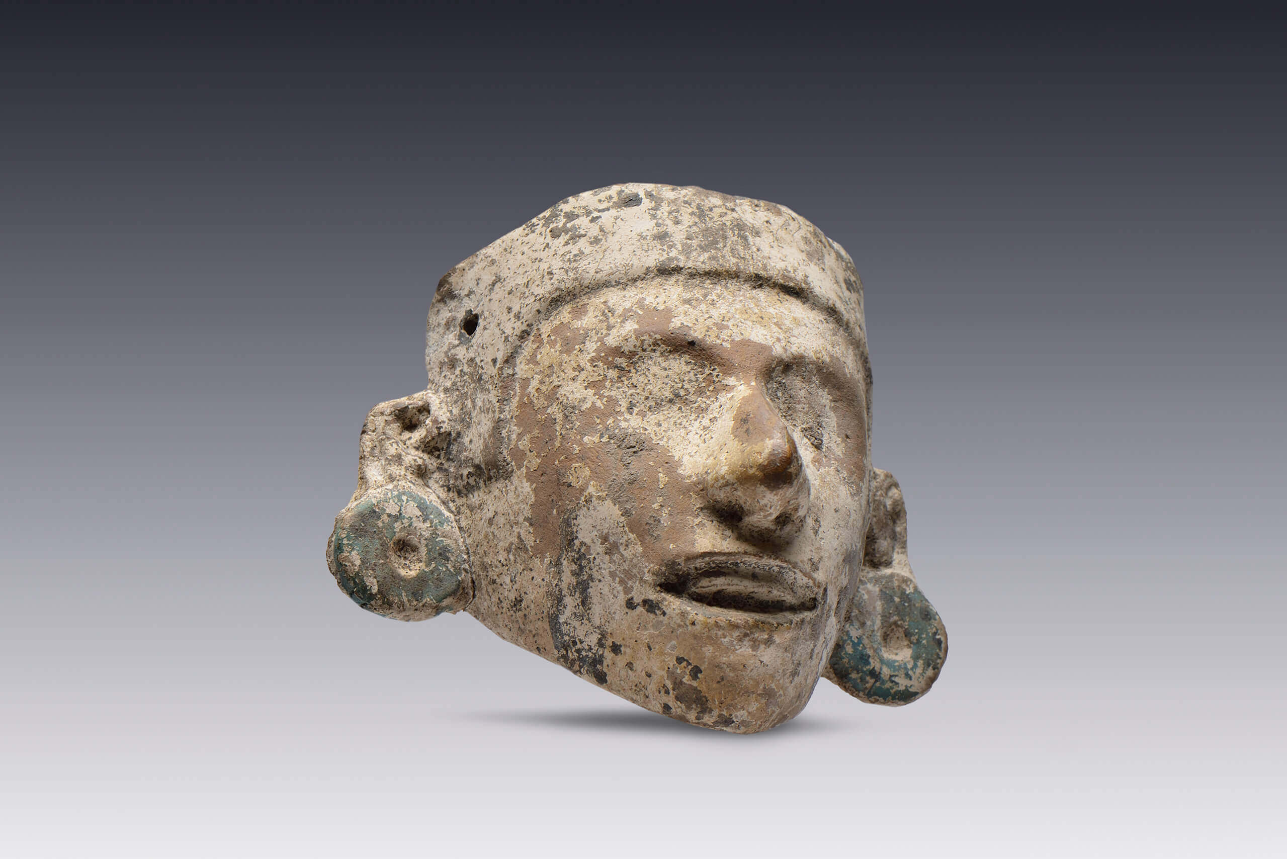 Máscaras antropomorfas  | El México antiguo. Salas de Arte Prehispánico | Museo Amparo, Puebla